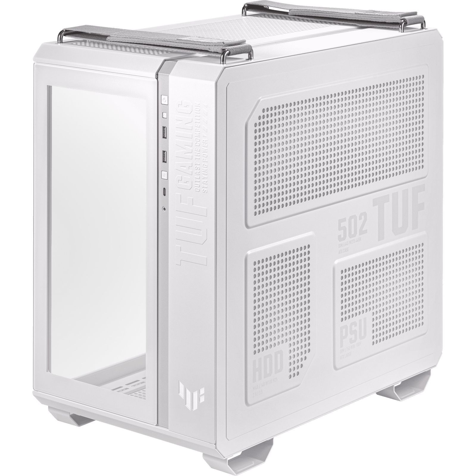 Корпус Asus TUF Gaming GT502 Plus White без БЖ (90DC0093-B19000) фото