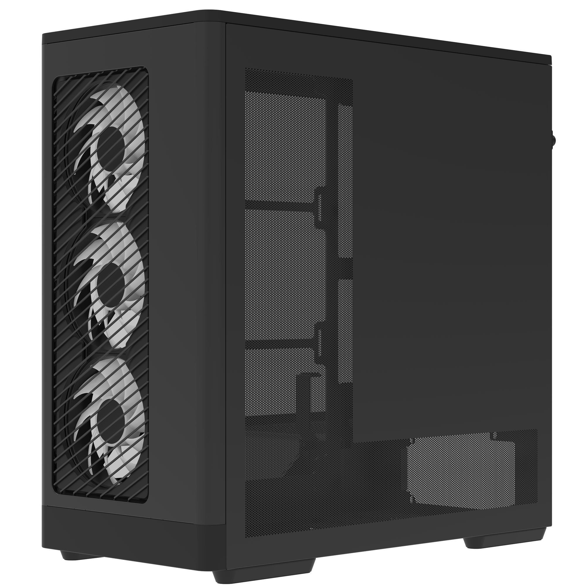 Корпус AeroCool D520A-BK-v1 Black (ACCM-DS05143.11) фото3