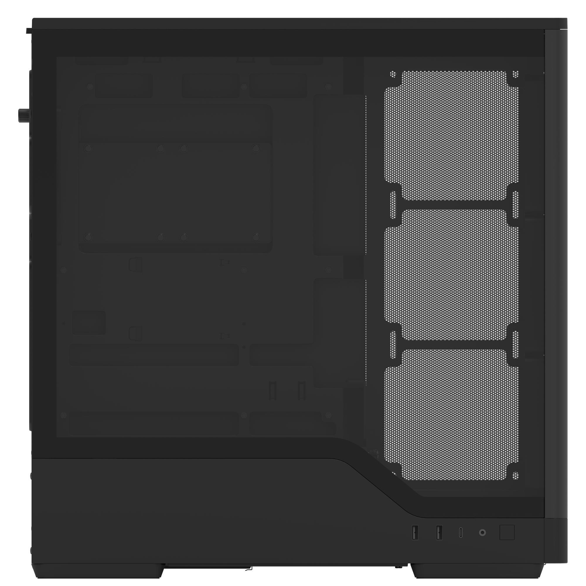 Корпус AeroCool D520A-BK-v1 Black (ACCM-DS05143.11) фото5
