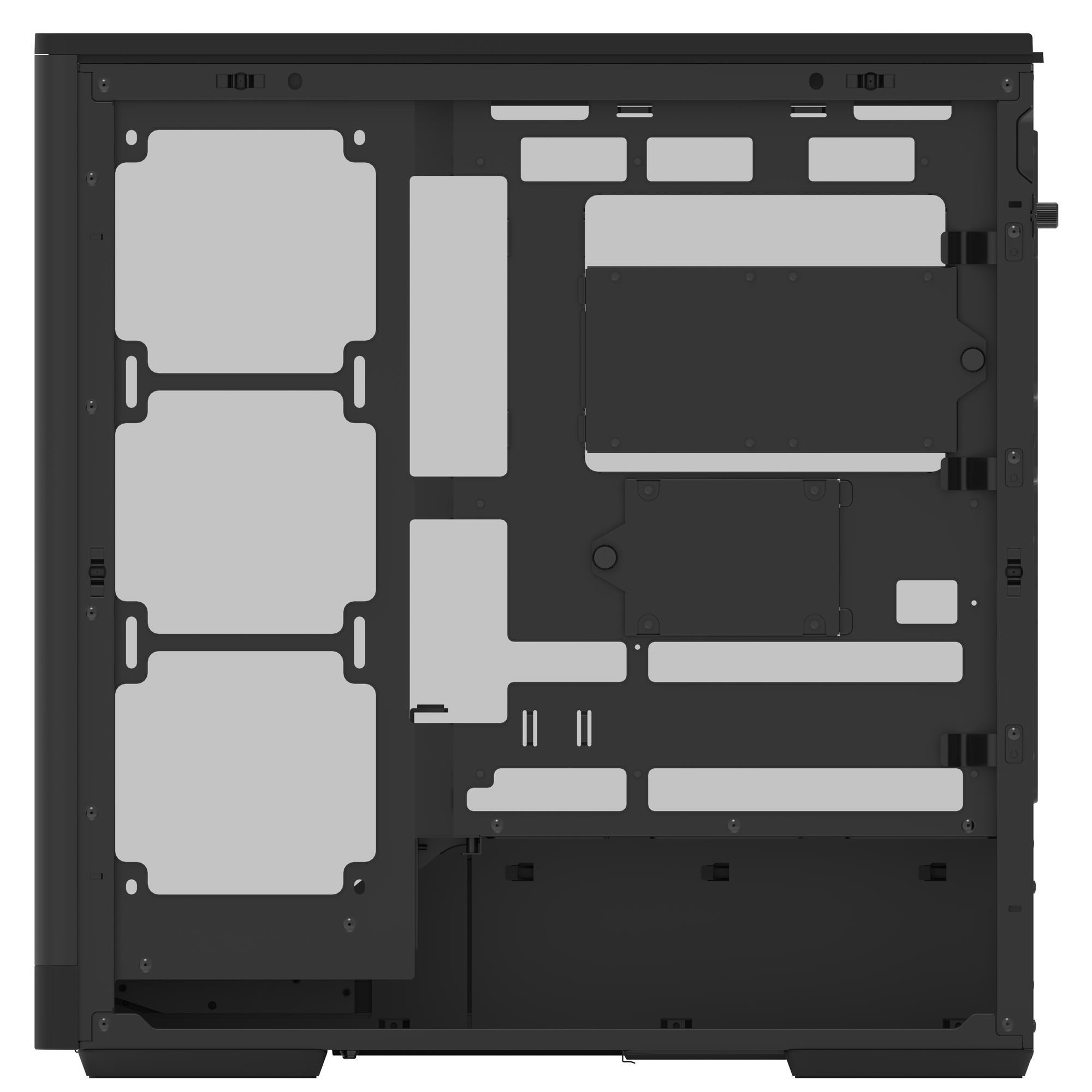 Корпус AeroCool D520A-BK-v1 Black (ACCM-DS05143.11) фото7