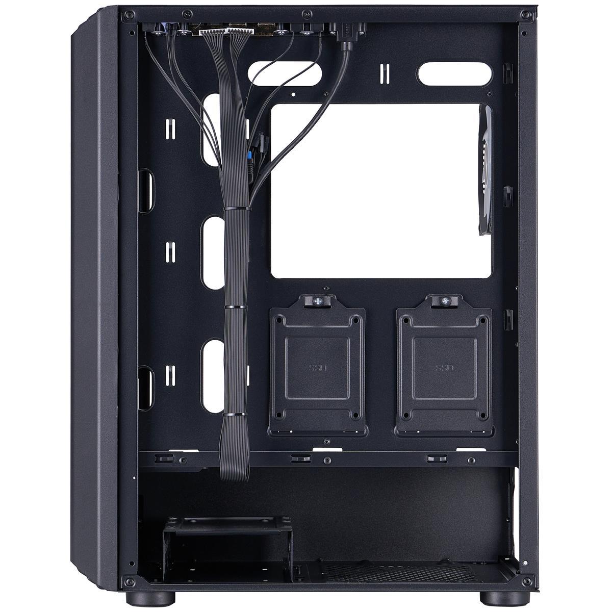 Корпус 1stPlayer H6-BK-4F7 Black без БЖ фото5