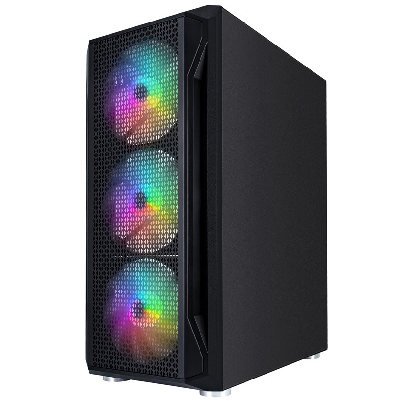 Корпус 1stPlayer X5-BK-4F1-PS-600FK-EU Black 600W фото3