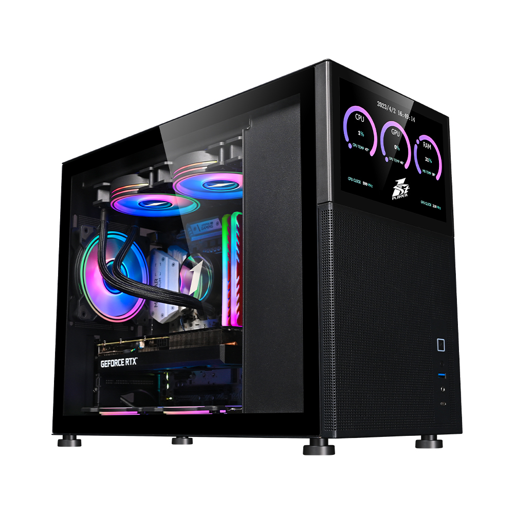 Корпус 1stPlayer Mi6-EV Black без БЖ фото5