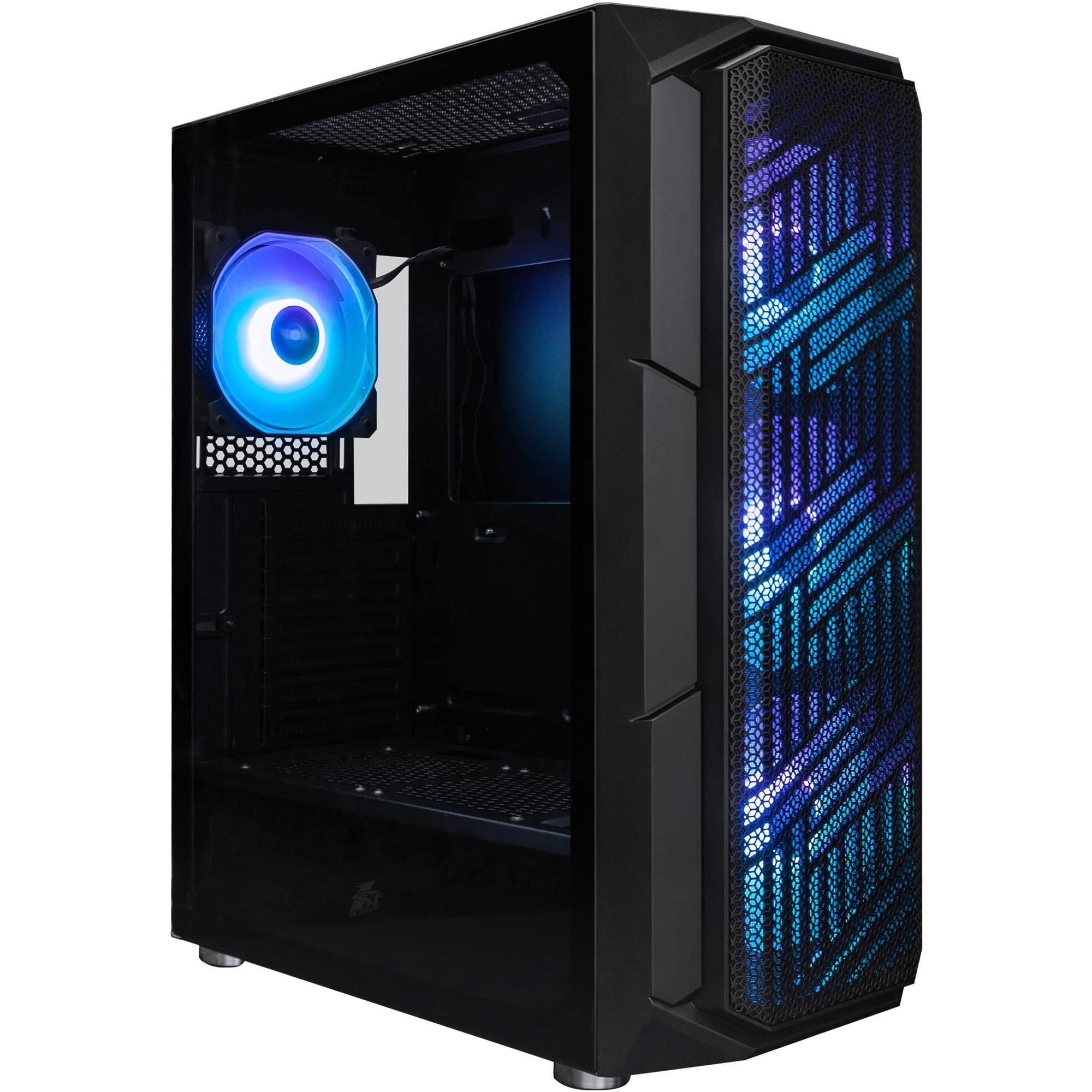 Корпус 1stPlayer XF-BK-4F7 Black без БЖ фото2