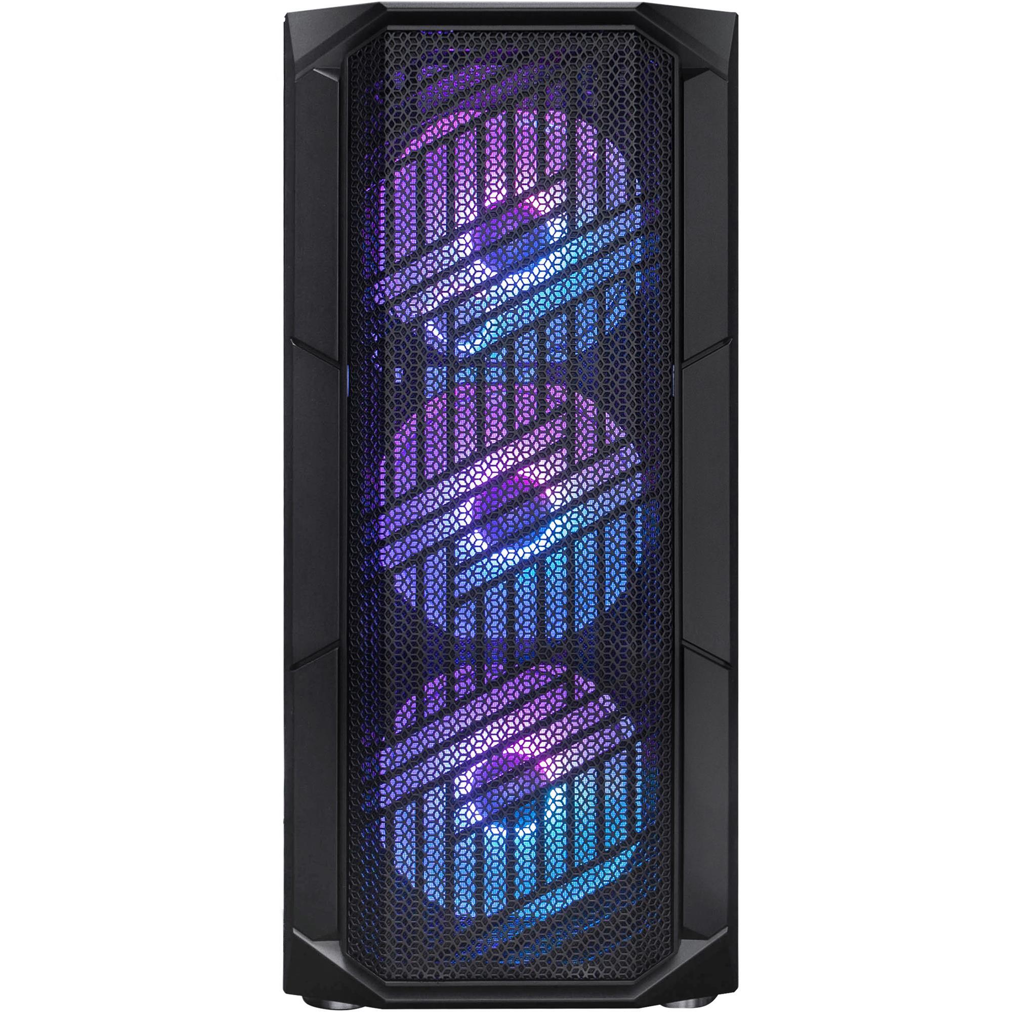 Корпус 1stPlayer XF-BK-4F7 Black без БЖ фото3