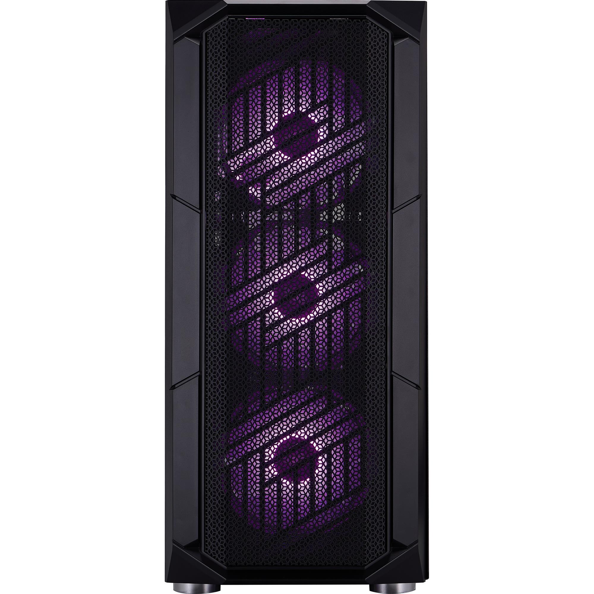 Корпус 1stPlayer XF-BK-4F7 Black без БЖ фото4