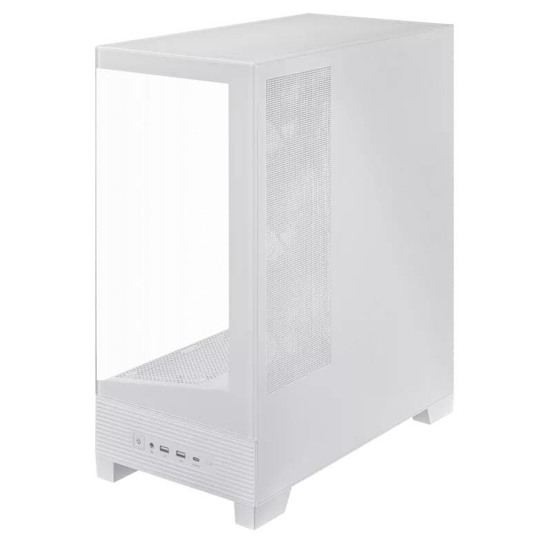 Корпус Asus A31 Plus White Tempered Glass без БЖ (90DC00R3-B19000) фото