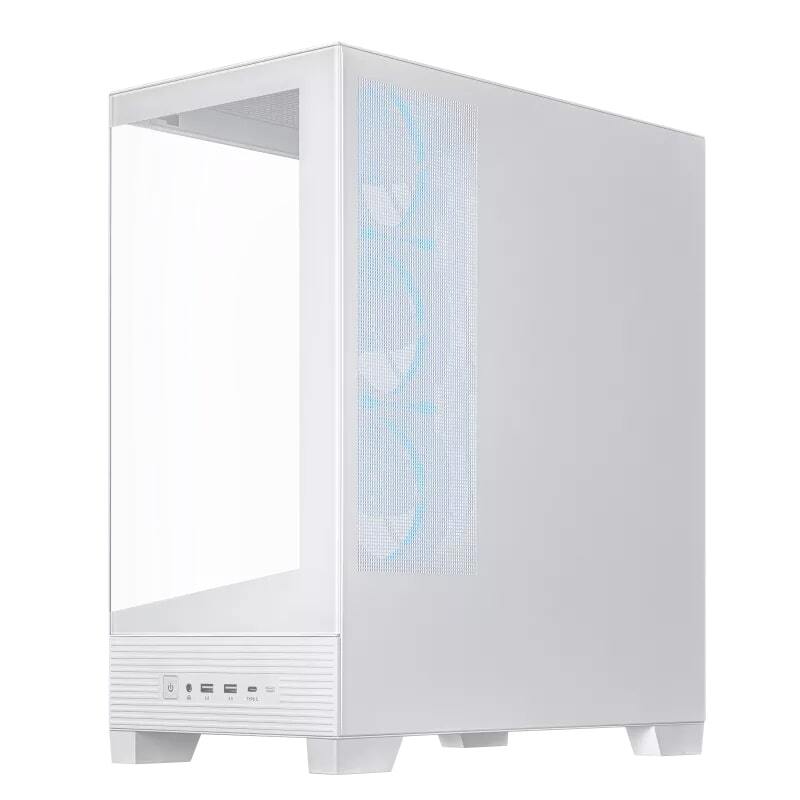 Корпус Asus A31 Plus White Tempered Glass без БЖ (90DC00R3-B19000) фото