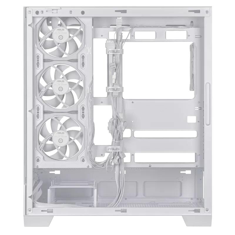 Корпус Asus A31 Plus White Tempered Glass без БЖ (90DC00R3-B19000) фото