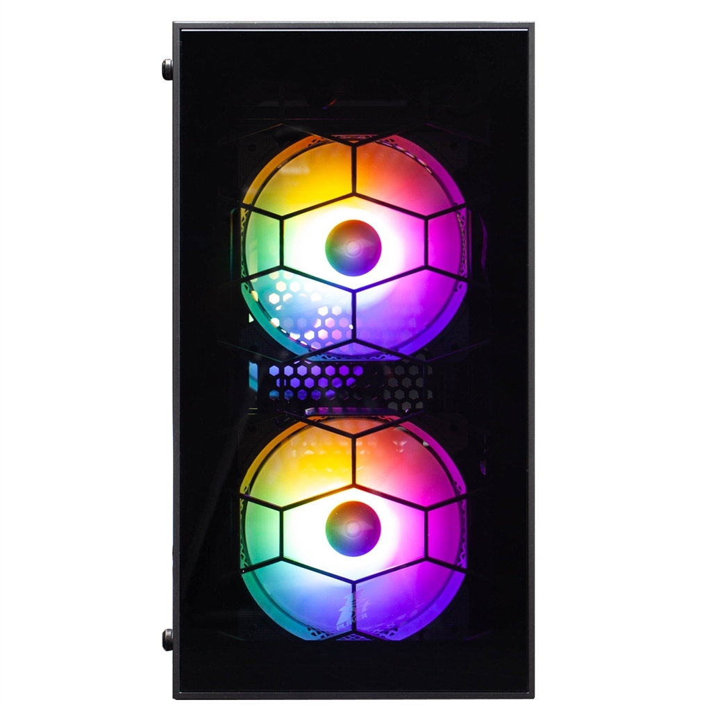 Корпус 1stPlayer X1-BK-3F1-PS-600FK-EU Black 600W фото