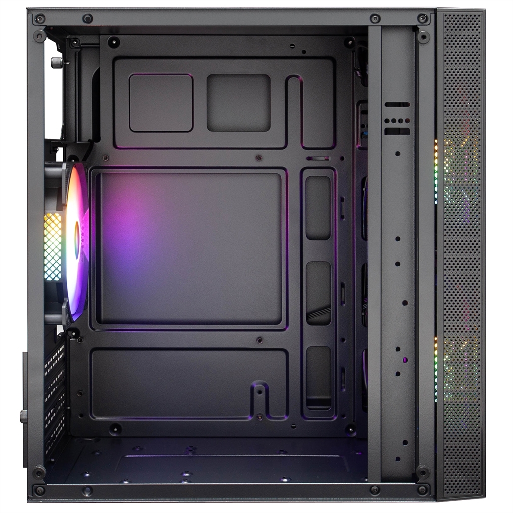 Корпус 1stPlayer X1-BK-3F1-PS-600FK-EU Black 600W фото