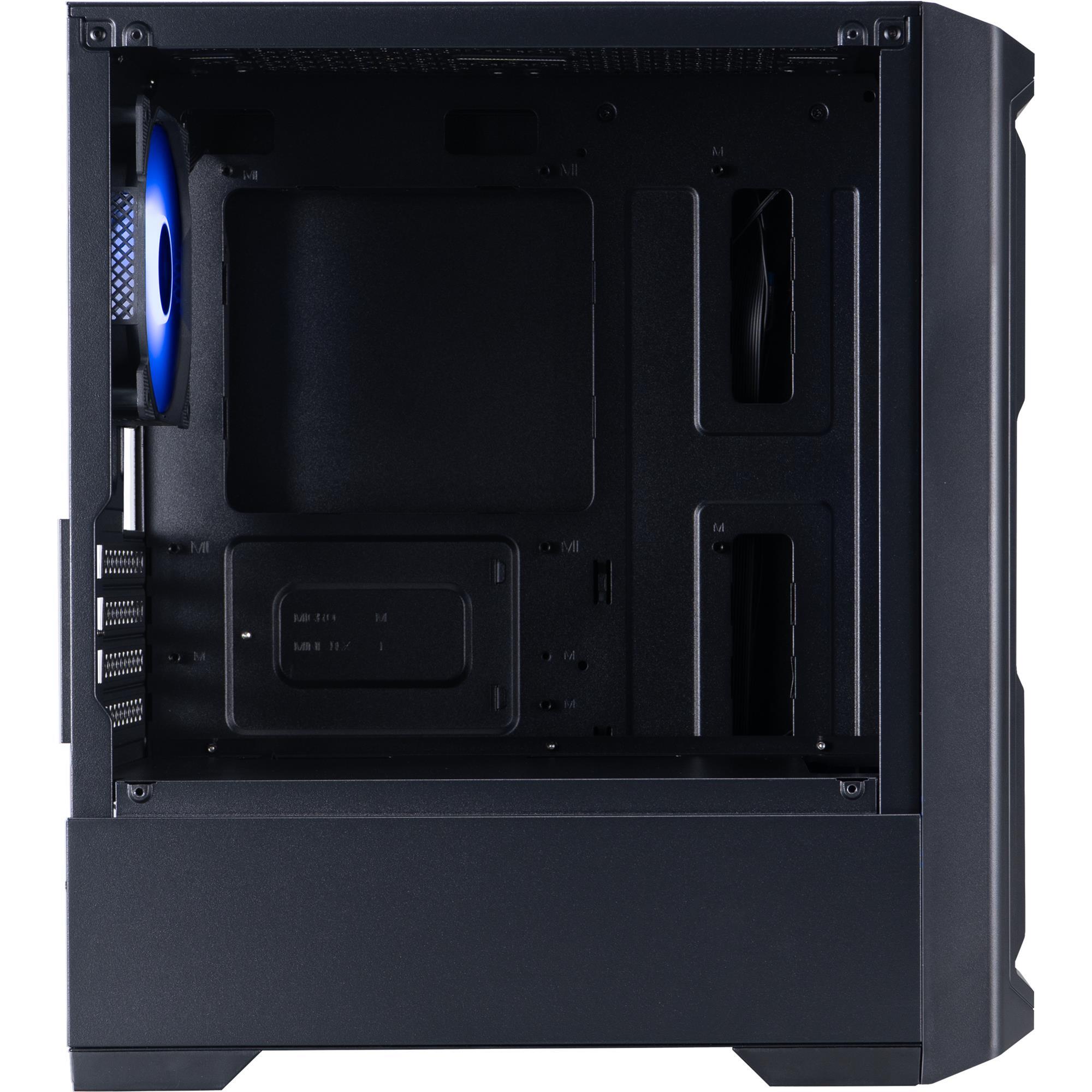 Корпус 1stPlayer H2-BK-4F7 Black без БЖ фото4