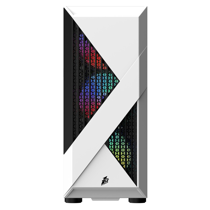 Корпус 1stPlayer F3-A-WH-4F1-PS-600FK-EU White 600W фото