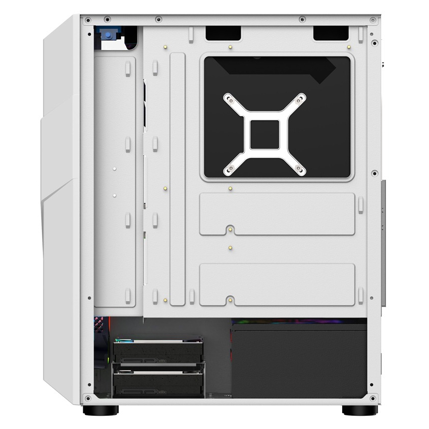 Корпус 1stPlayer F3-A-WH-4F1-PS-600FK-EU White 600W фото