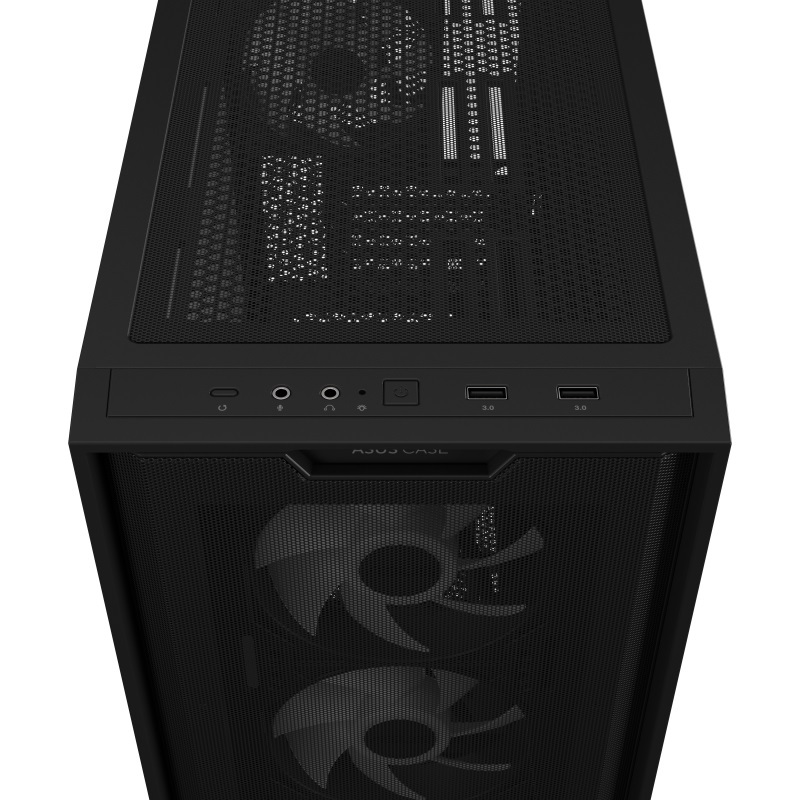Корпус Asus A21 Plus Black Tempered Glass без БЖ (90DC00H0-B19010) фото13