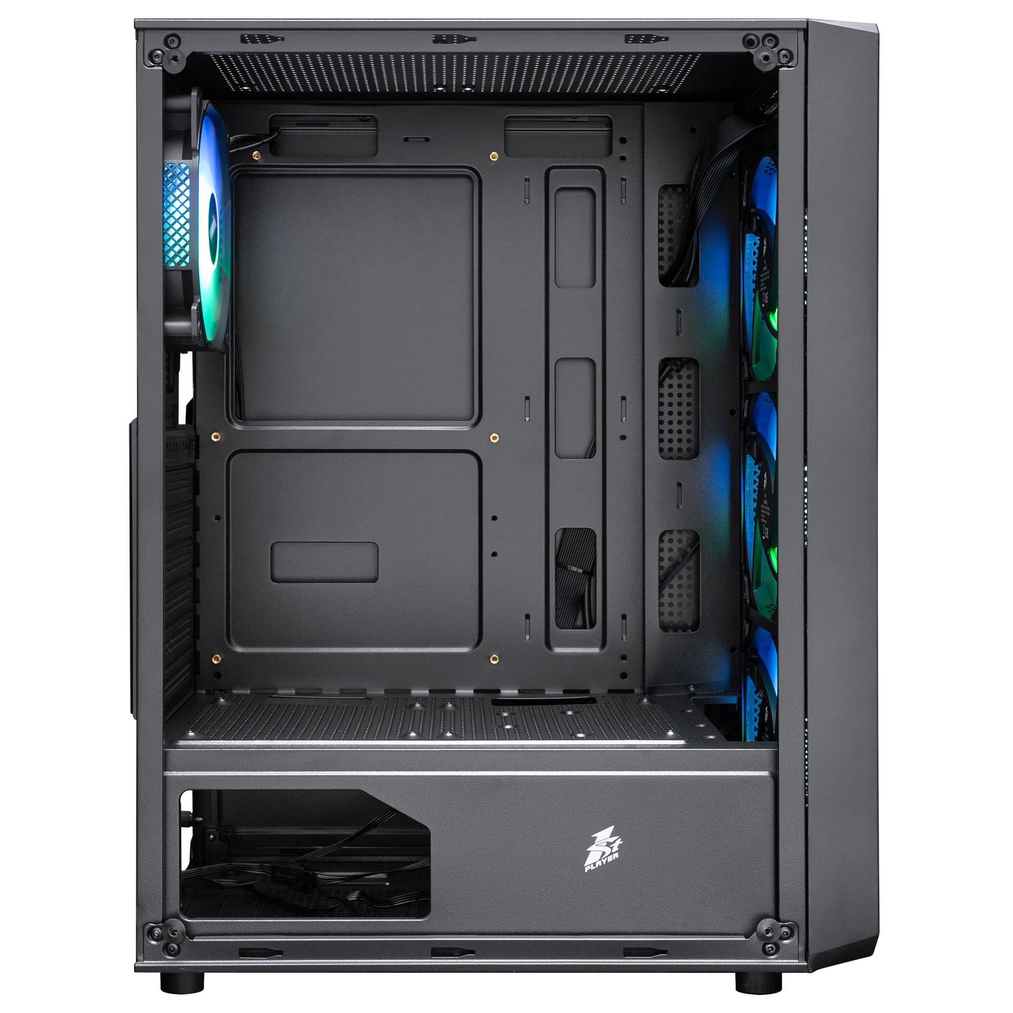 Корпус 1stPlayer FD3-BK-4F7 Black без БЖ фото4