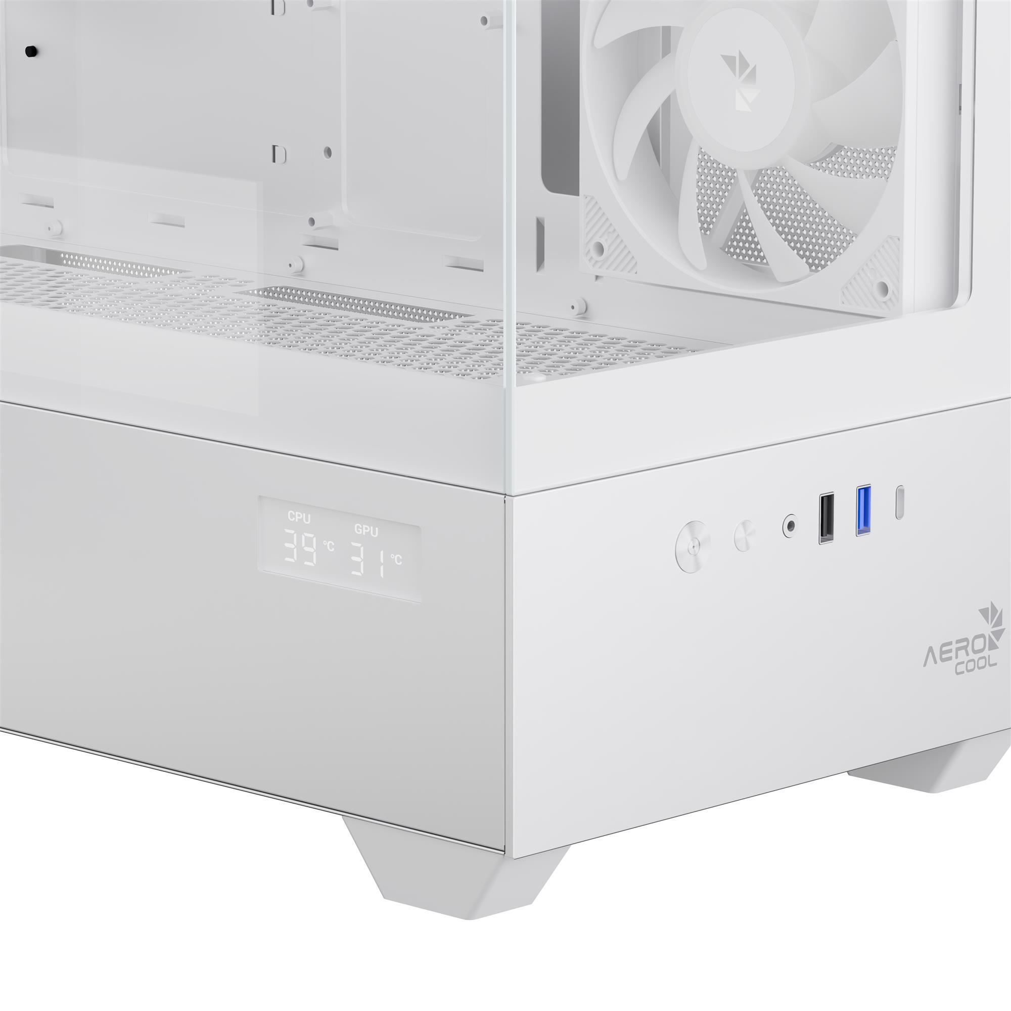 Корпус AeroCool P500D Digi-G-WT-v1 White (ACCM-PN07033.21) фото7