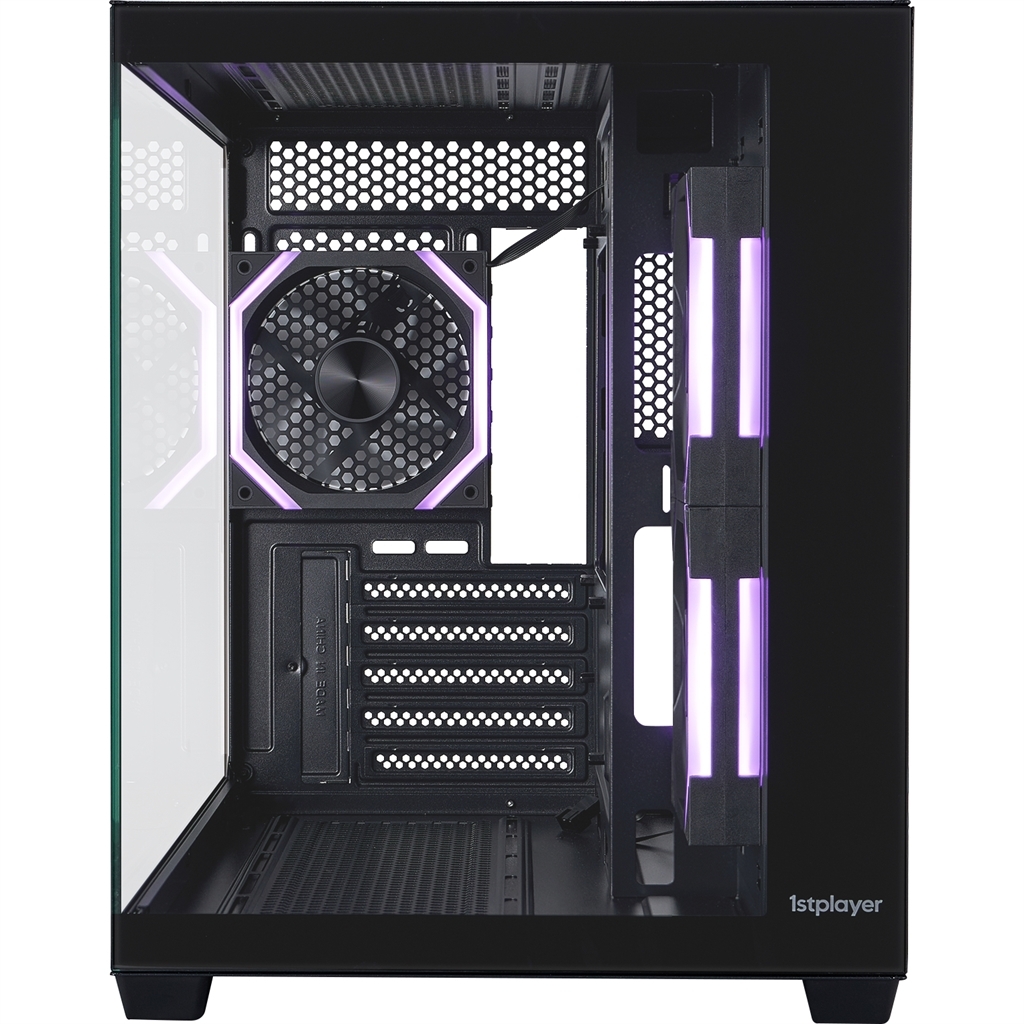 Корпус 1stPlayer BV6-BK-2FH7R-1FH7 Black фото4