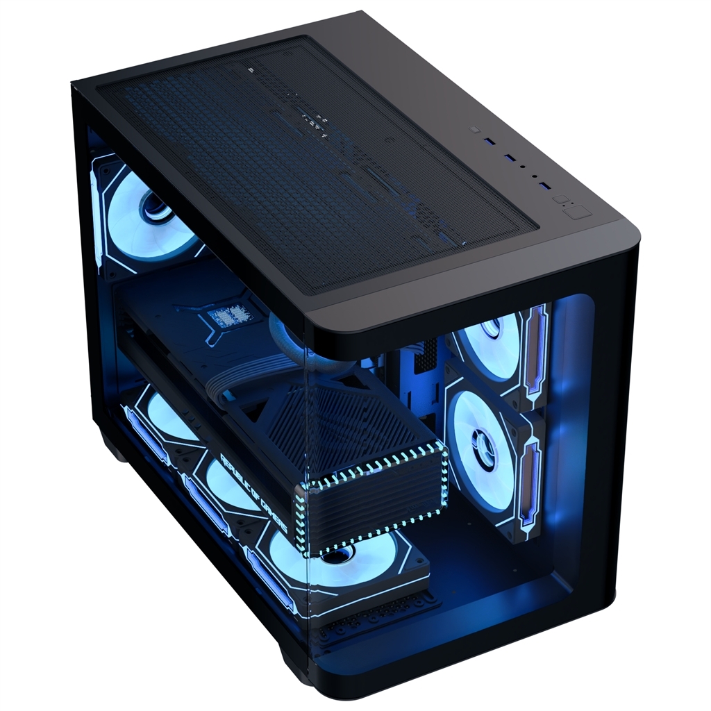 Корпус AeroCool P300C-G-BK-v1 (ACCS-PN02033.11) Black без БЖ фото3
