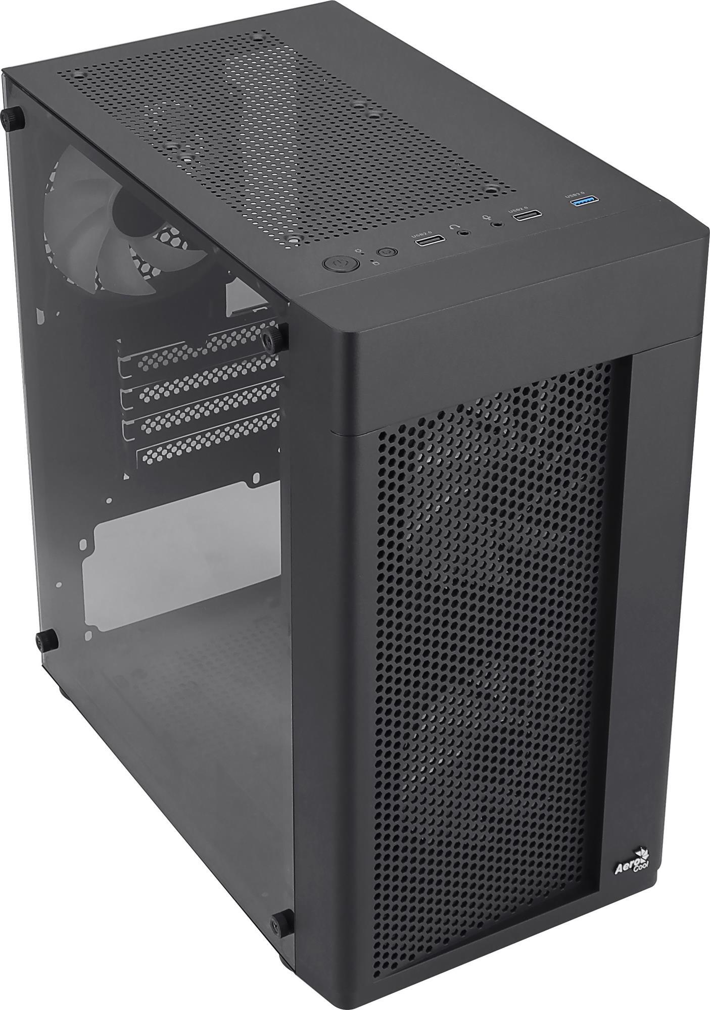 Корпус AeroCool Hexform-G-BK-v2 (ACCS-PV38033.11) Black без БЖ фото7