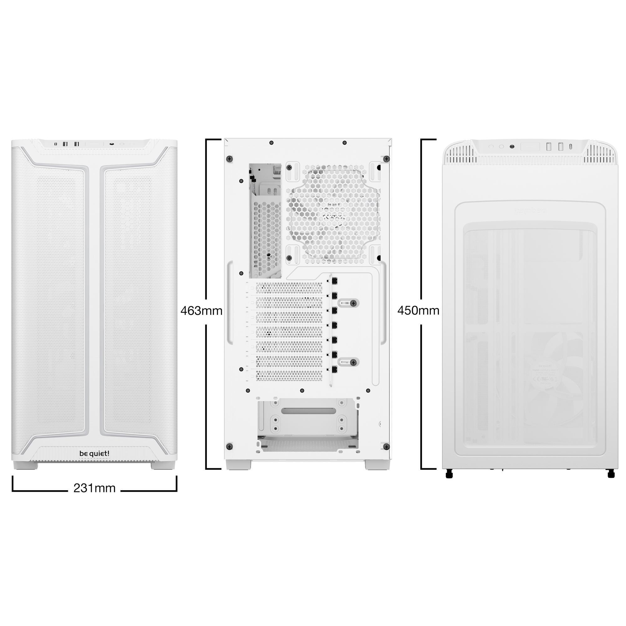 Корпус be quiet! Pure Base 501 DX White (BGW77) фото