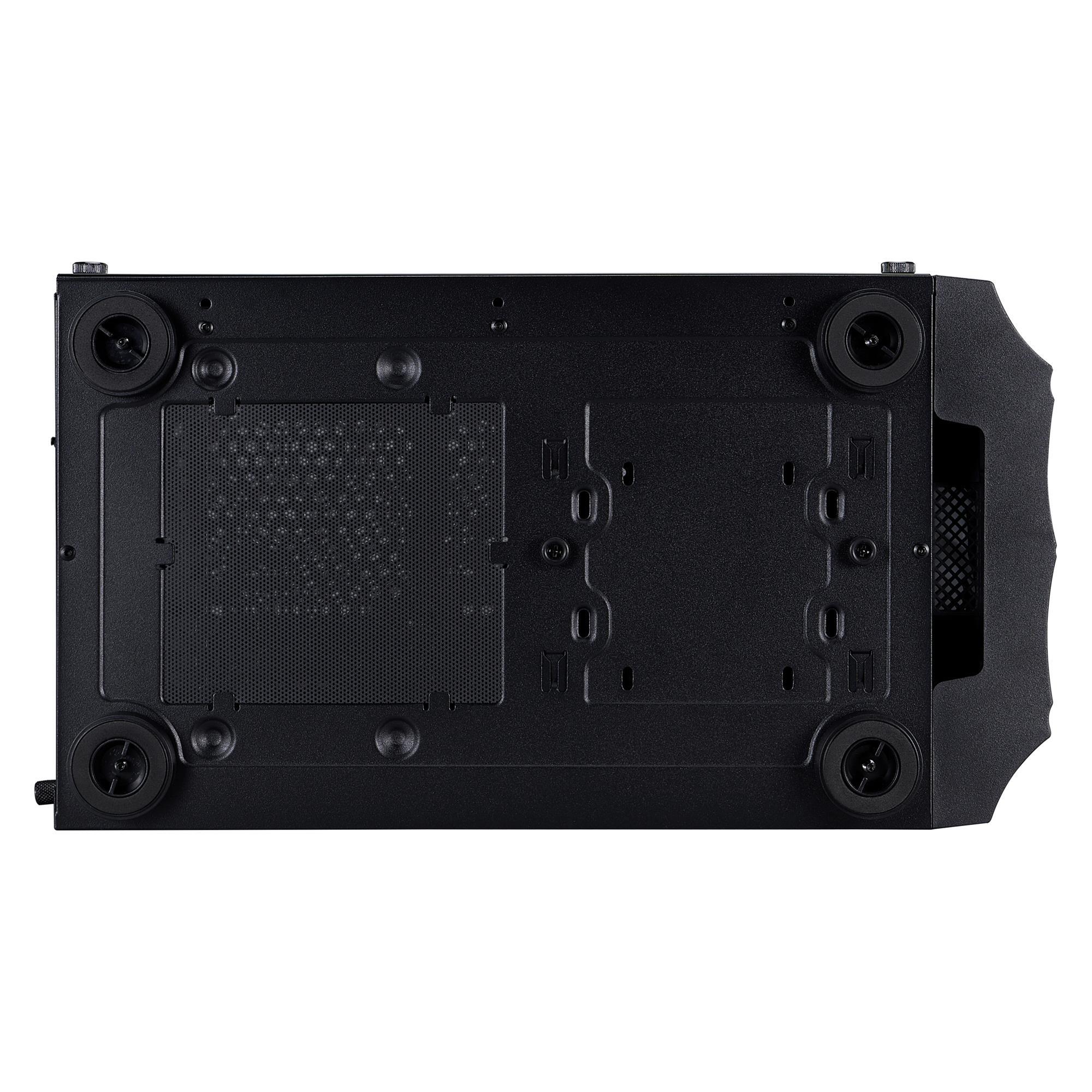 Корпус 1stPlayer X3-M-BK-4F1 Black без БЖ фото