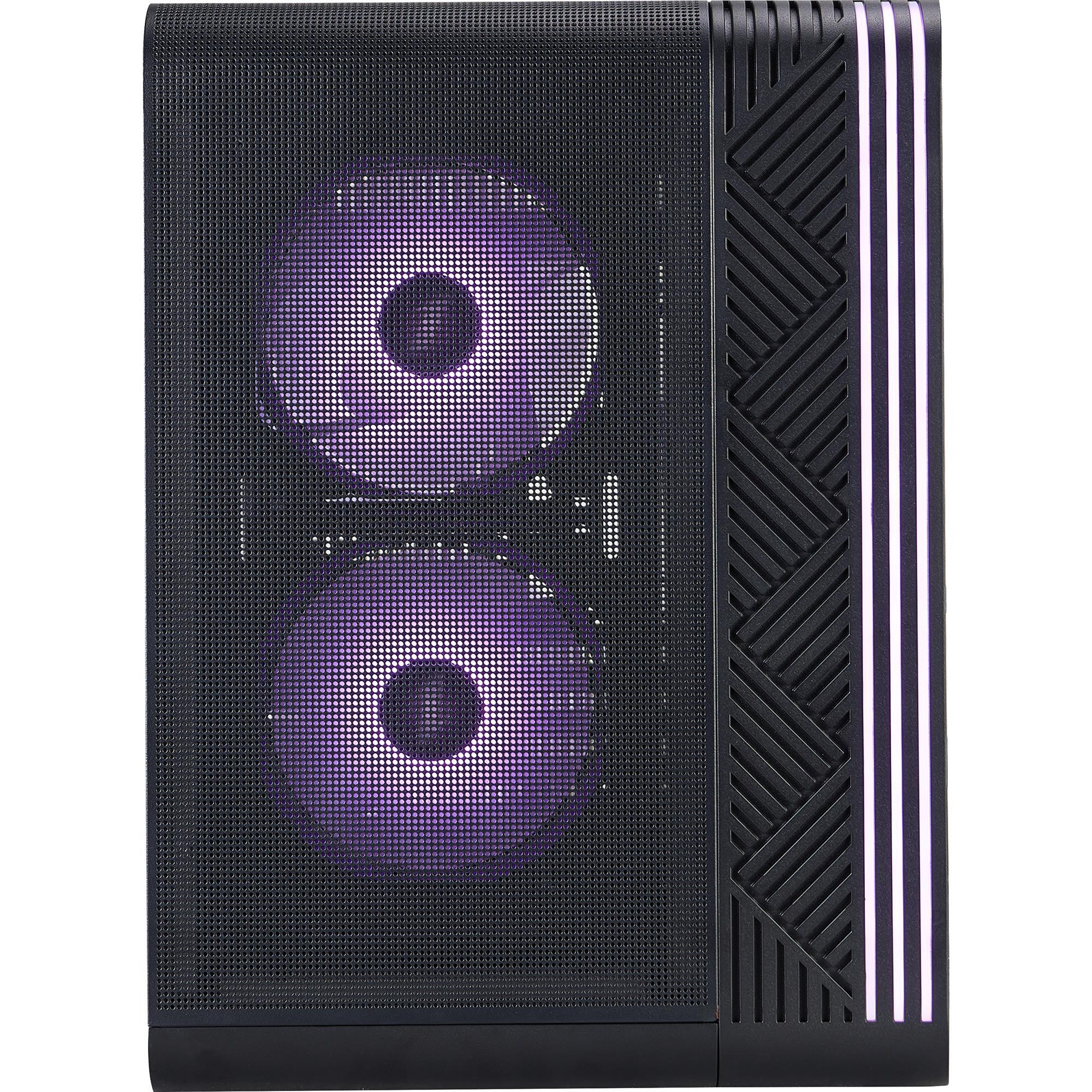 Корпус 1stPlayer VT5-BK-3F7 Black фото2