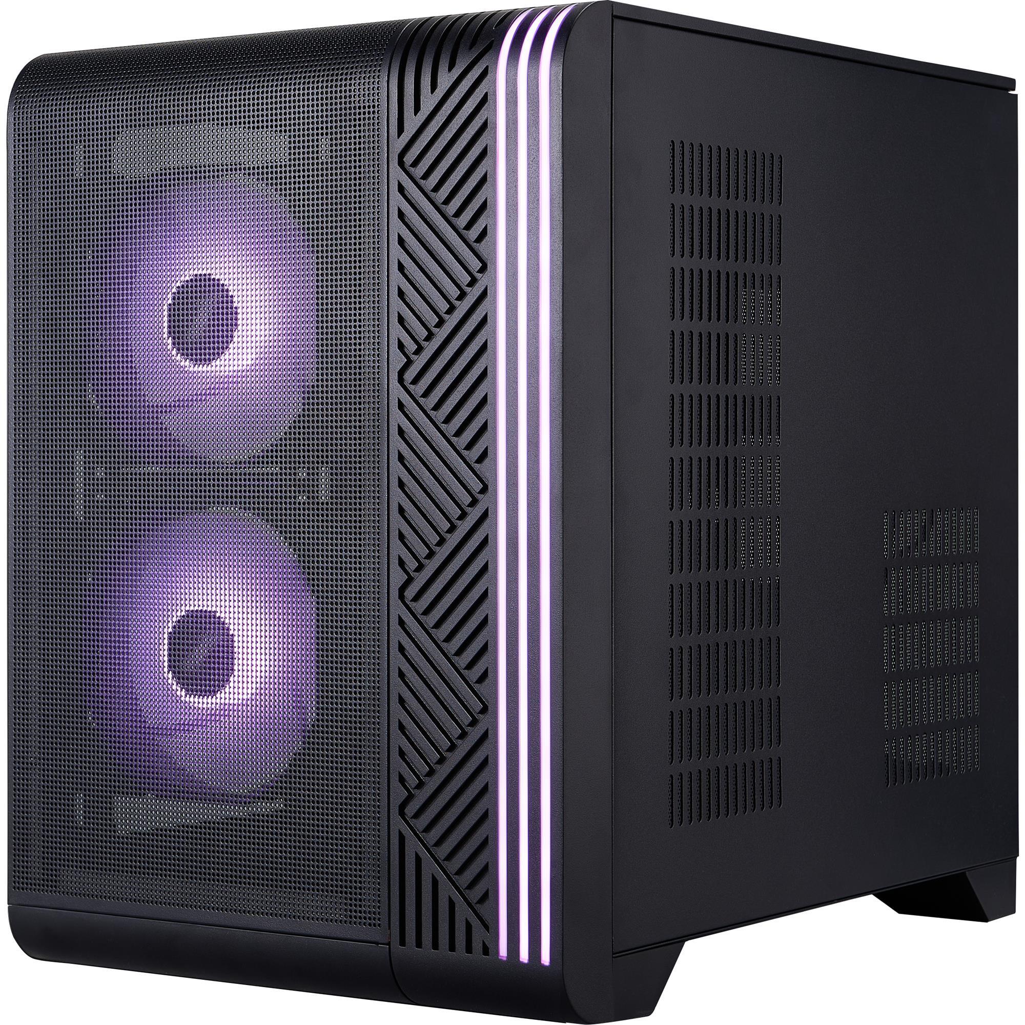 Корпус 1stPlayer VT5-BK-3F7 Black фото3