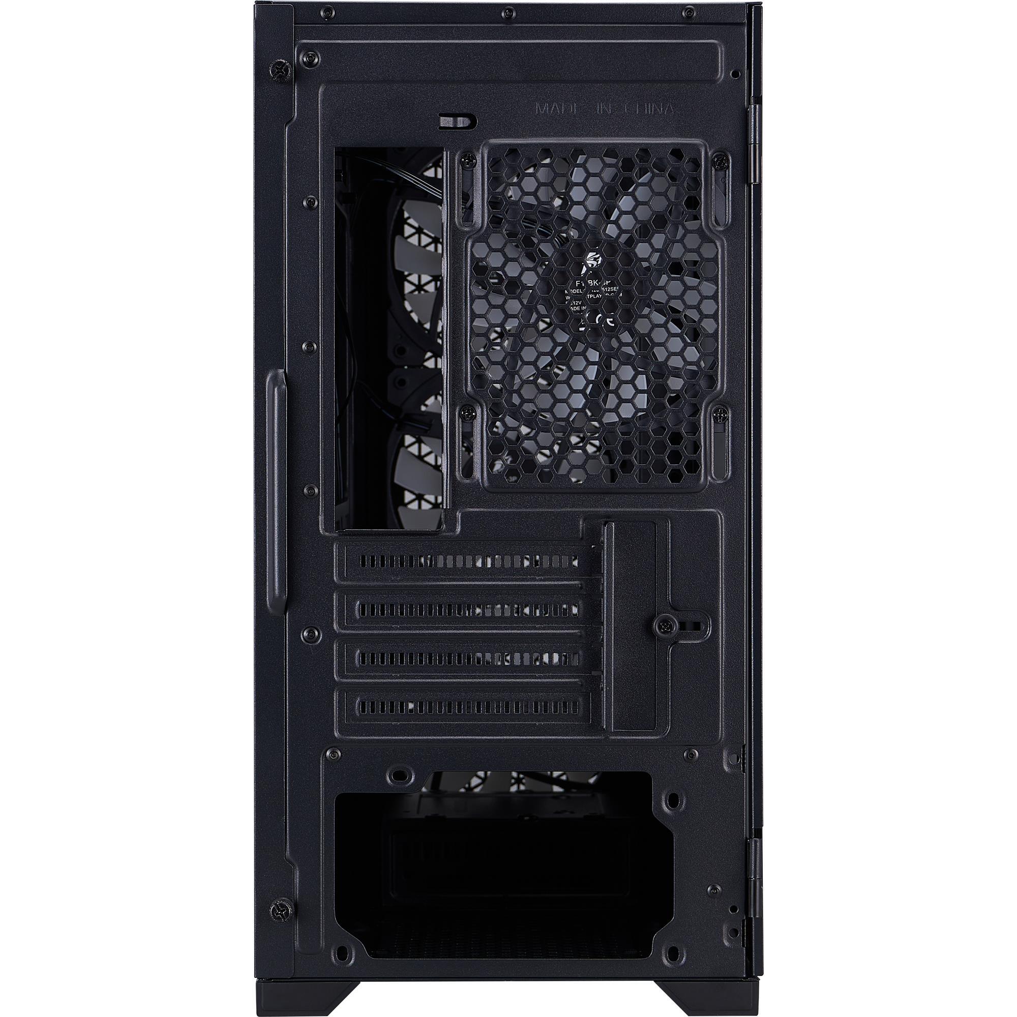 Корпус 1stPlayer T3-BK-4F1 Black без БЖ фото7