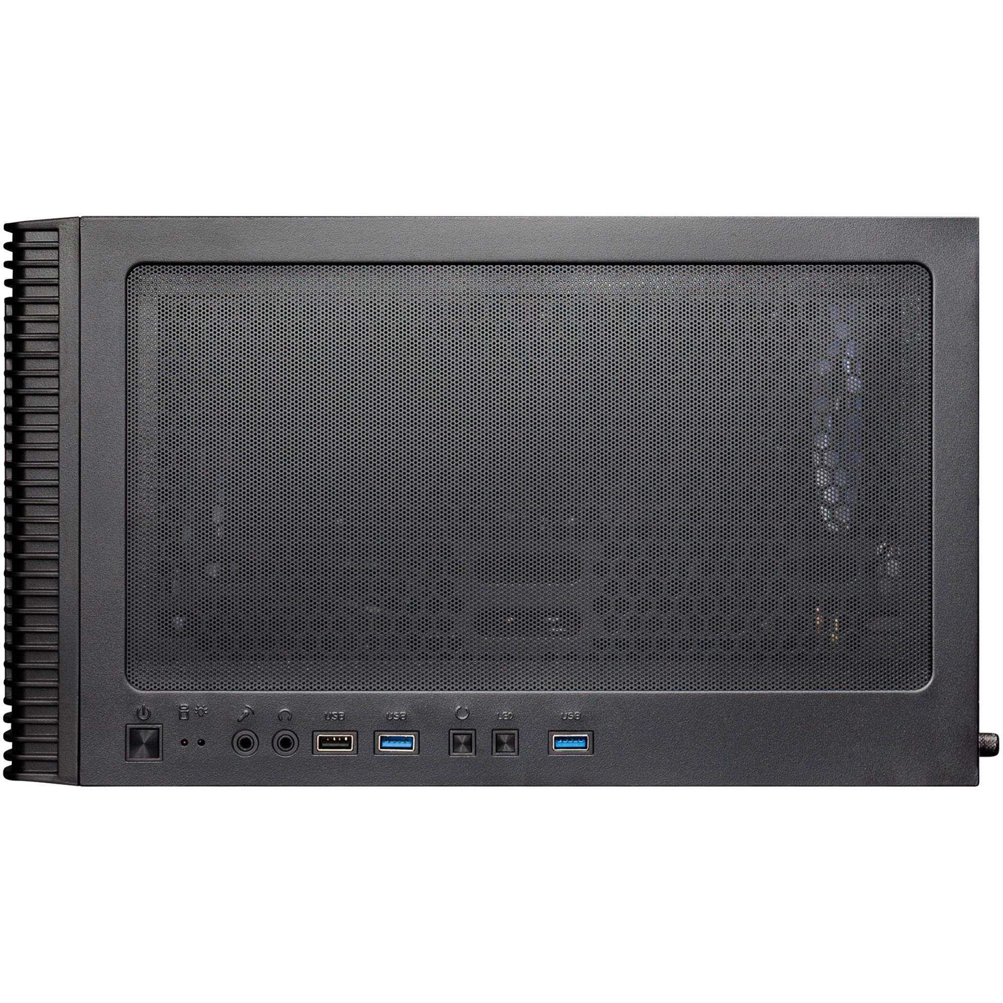 Корпус 1stPlayer T3-BK-4F1 Black без БЖ фото8