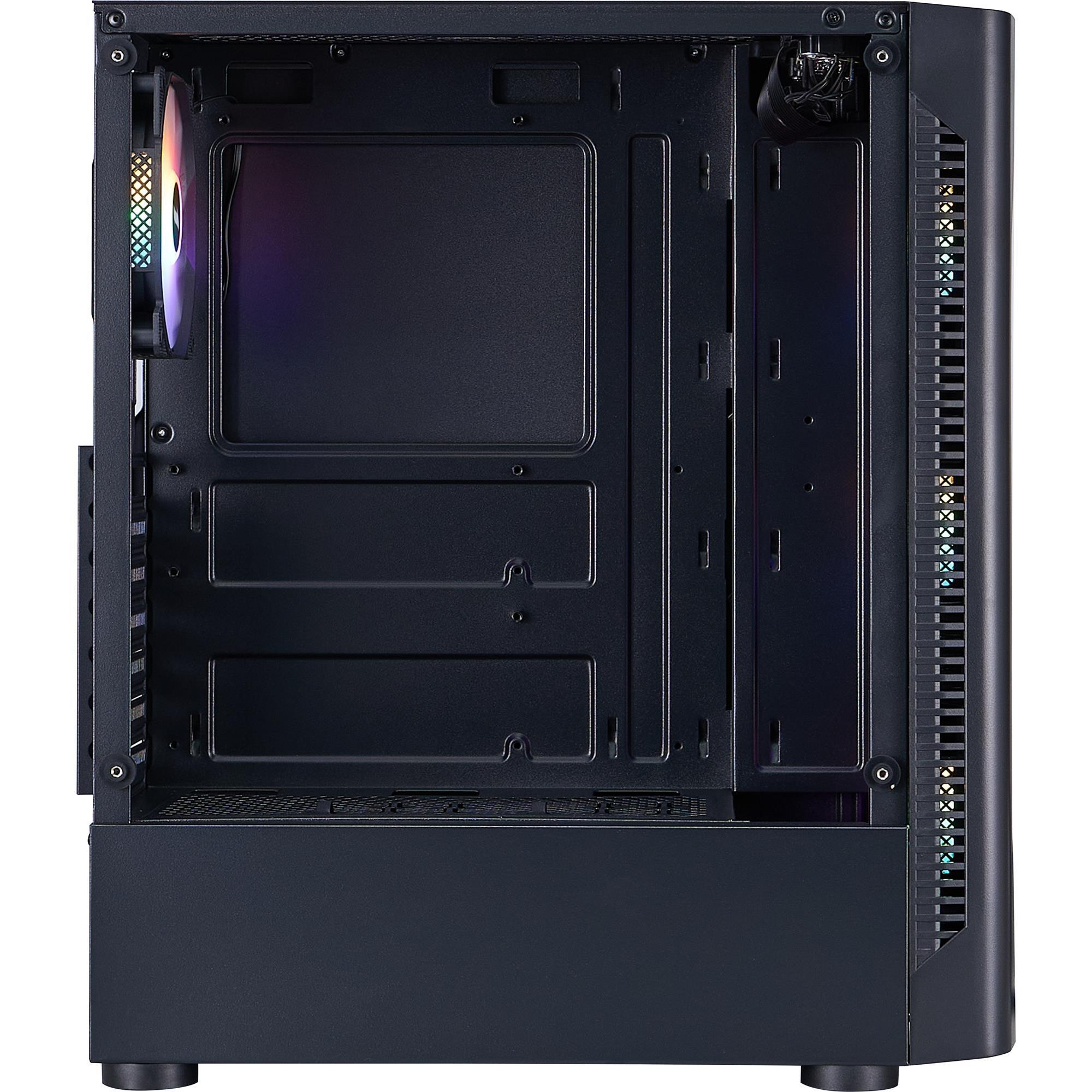 Корпус 1stPlayer D4-BK-4F1 Black без БЖ фото6