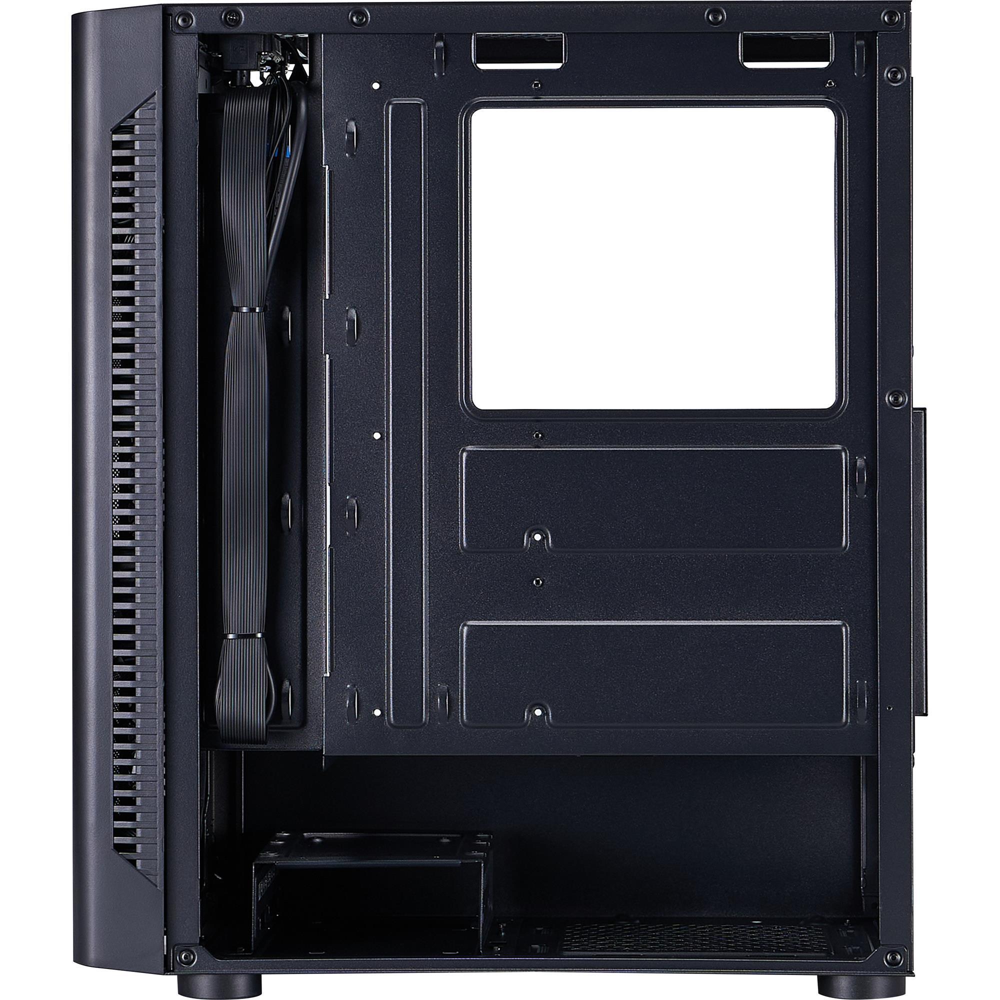 Корпус 1stPlayer D4-BK-4F1 Black без БЖ фото7