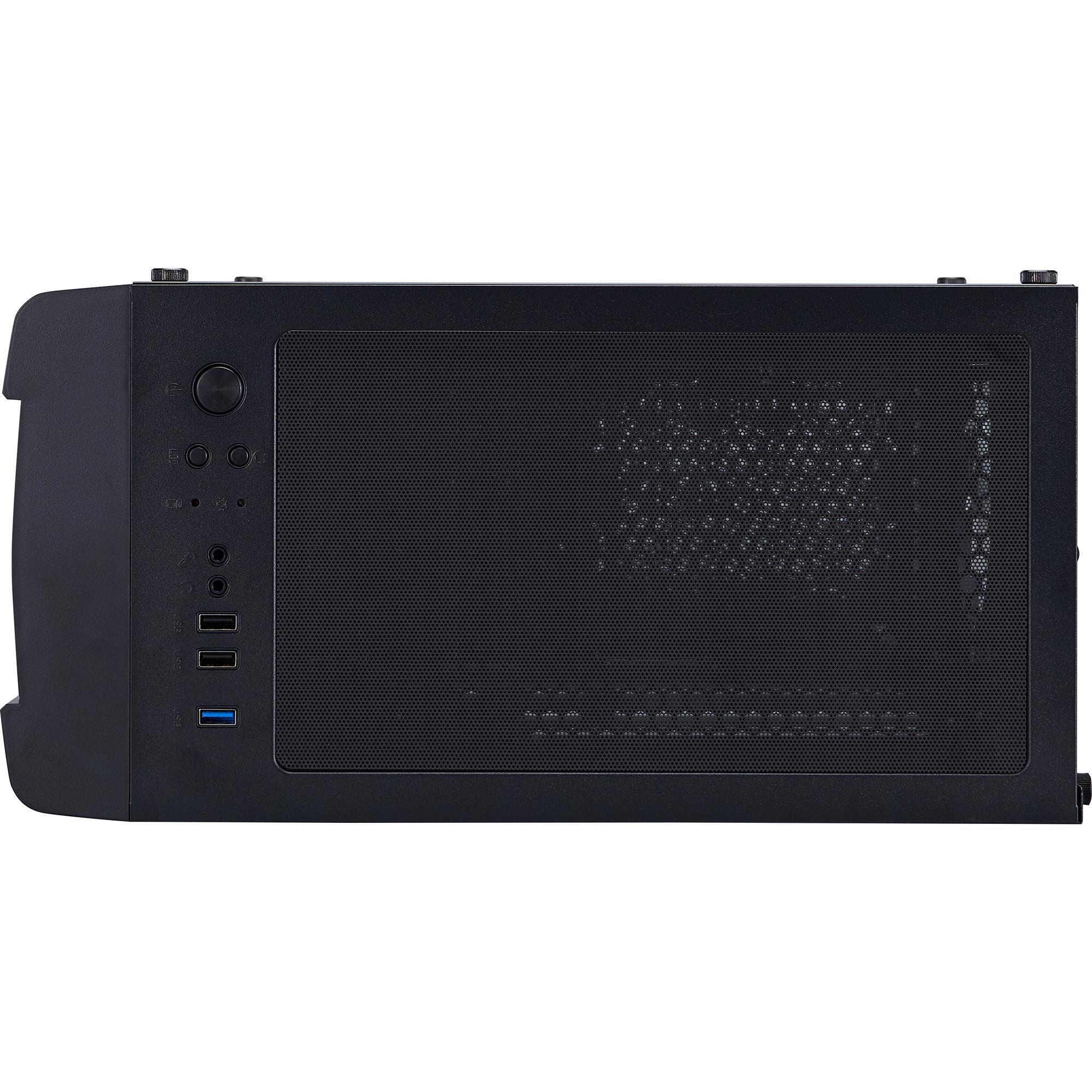 Корпус 1stPlayer D4-BK-4F1 Black без БЖ фото9