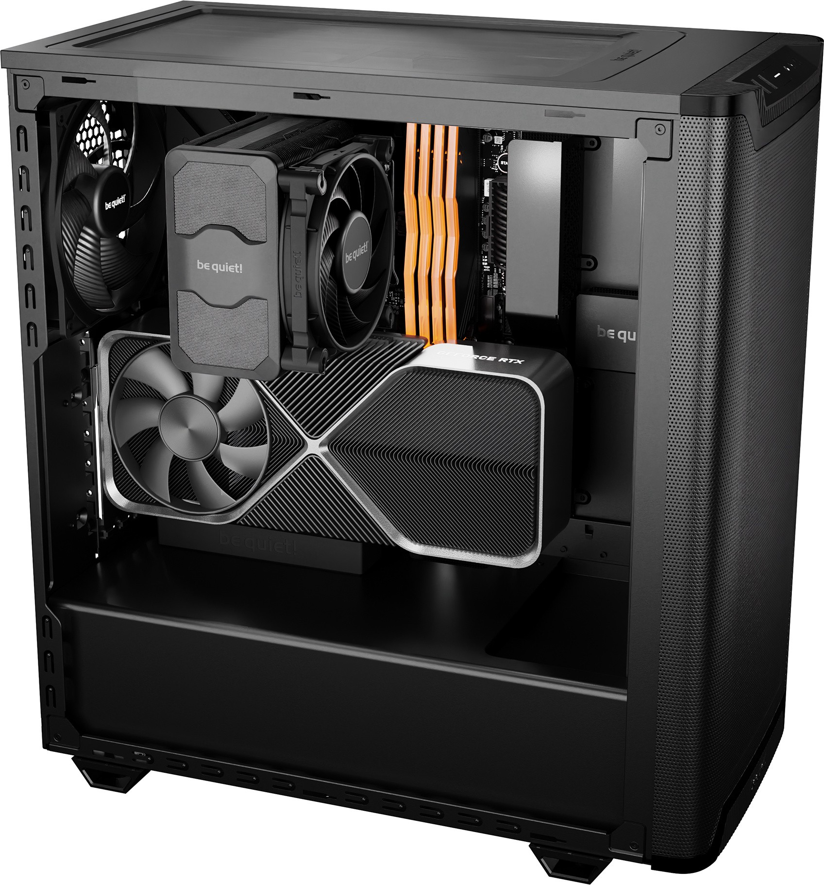 Корпус be quiet! Pure Base 501 Airflow Window Black (BGW74) фото3
