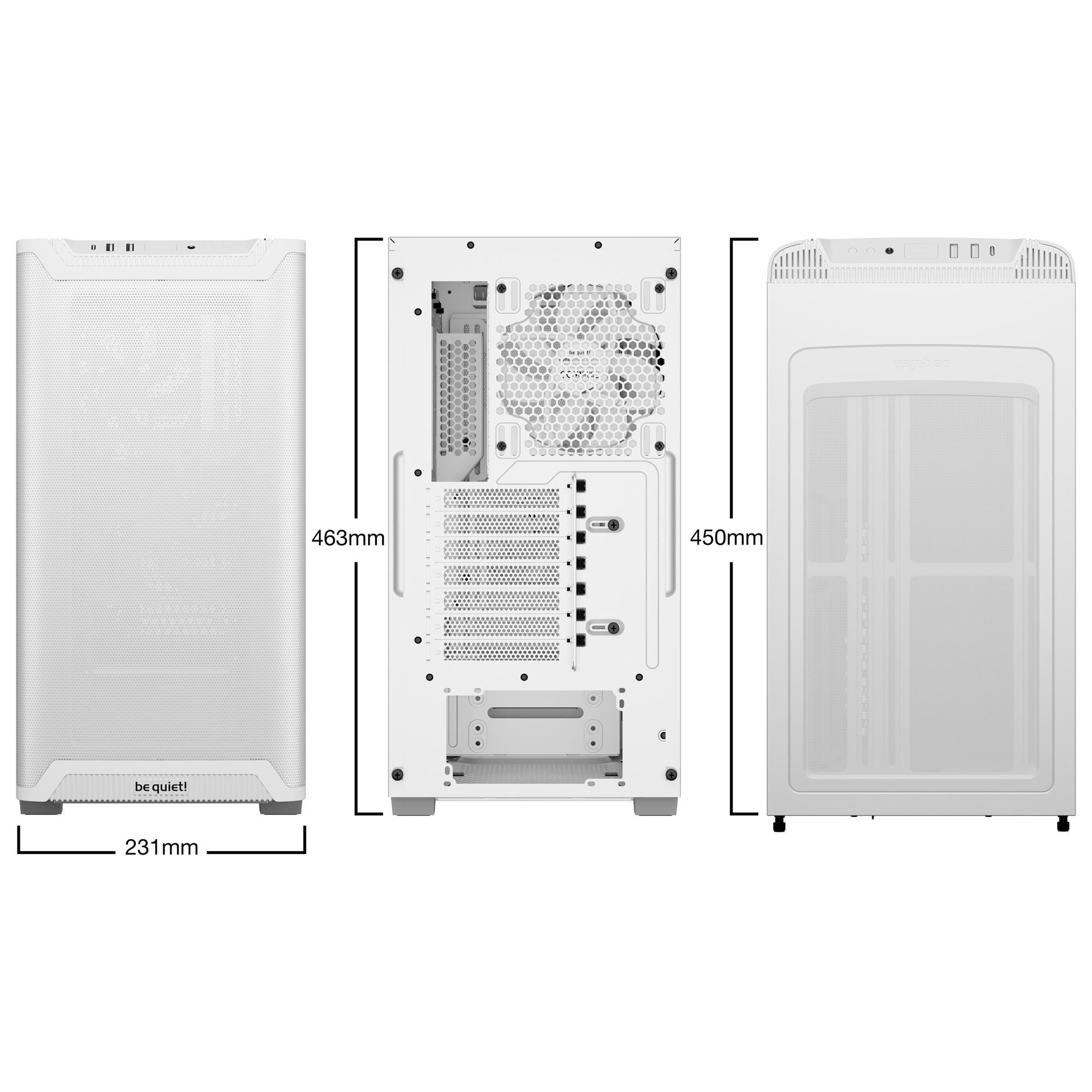 Корпус be quiet! Pure Base 501 Airflow White (BG075) фото