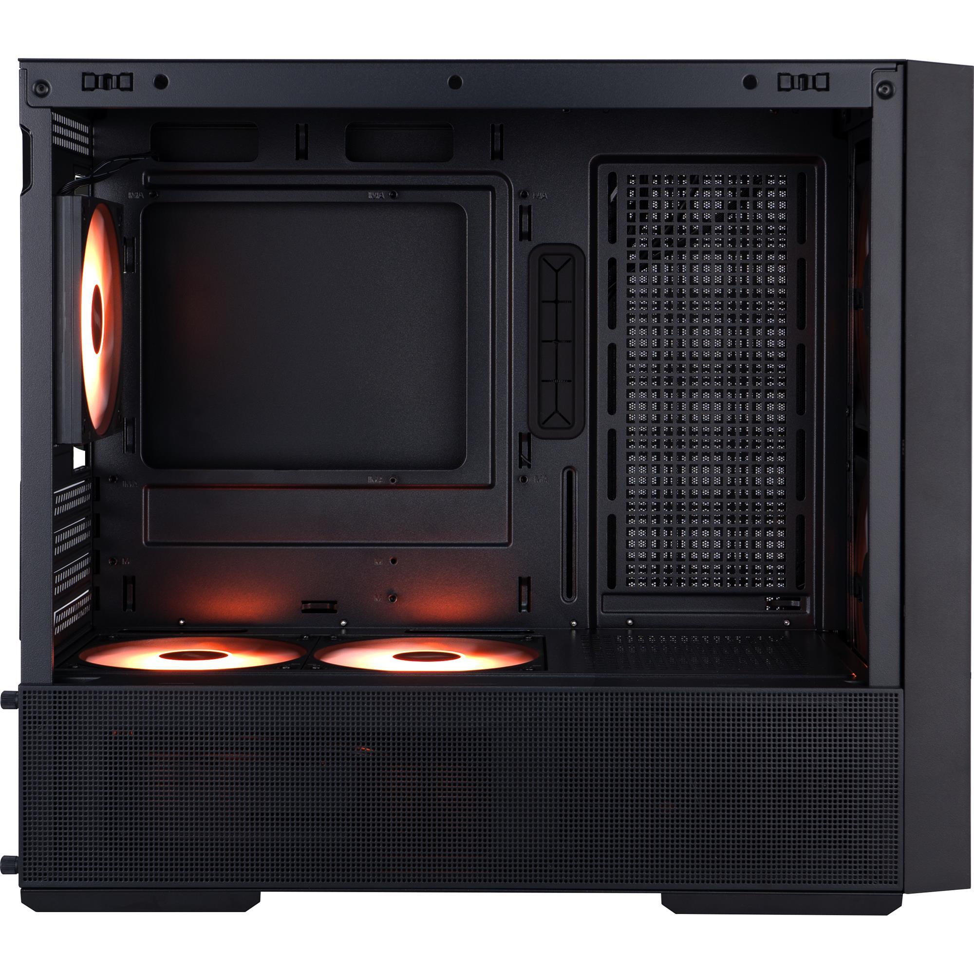 Корпус 1stPlayer AU6-BK-2FA7-14-2FA7R-1FA7 Black фото4