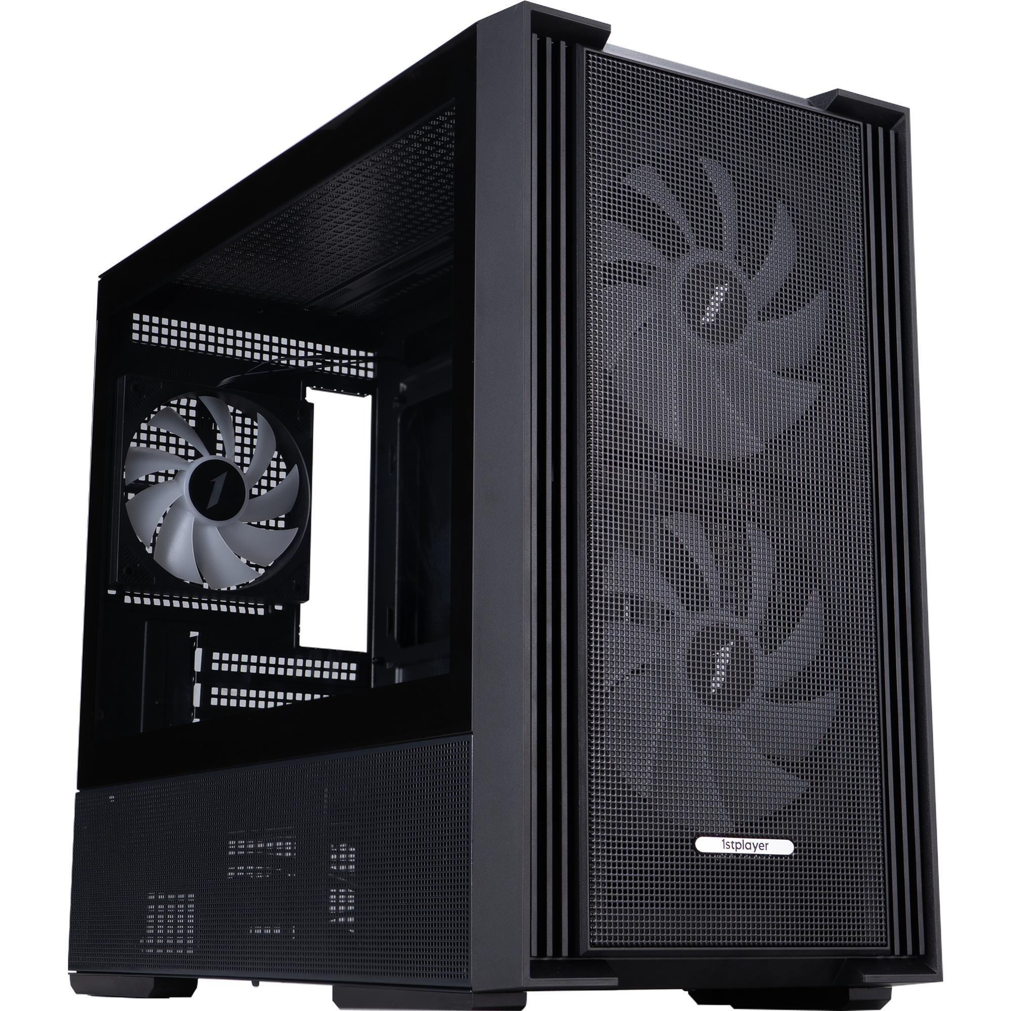 Корпус 1stPlayer AU6-BK-2FA7-14-2FA7R-1FA7 Black фото7