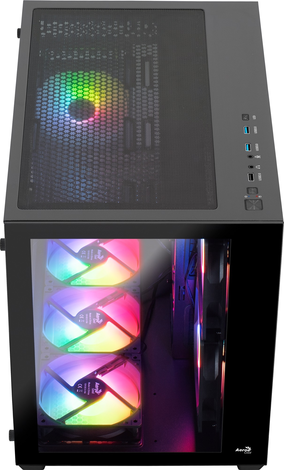 Корпус AeroCool Dryft Mini-G-BK-v2 (ACCS-ES02163.11) Black без БЖ фото4