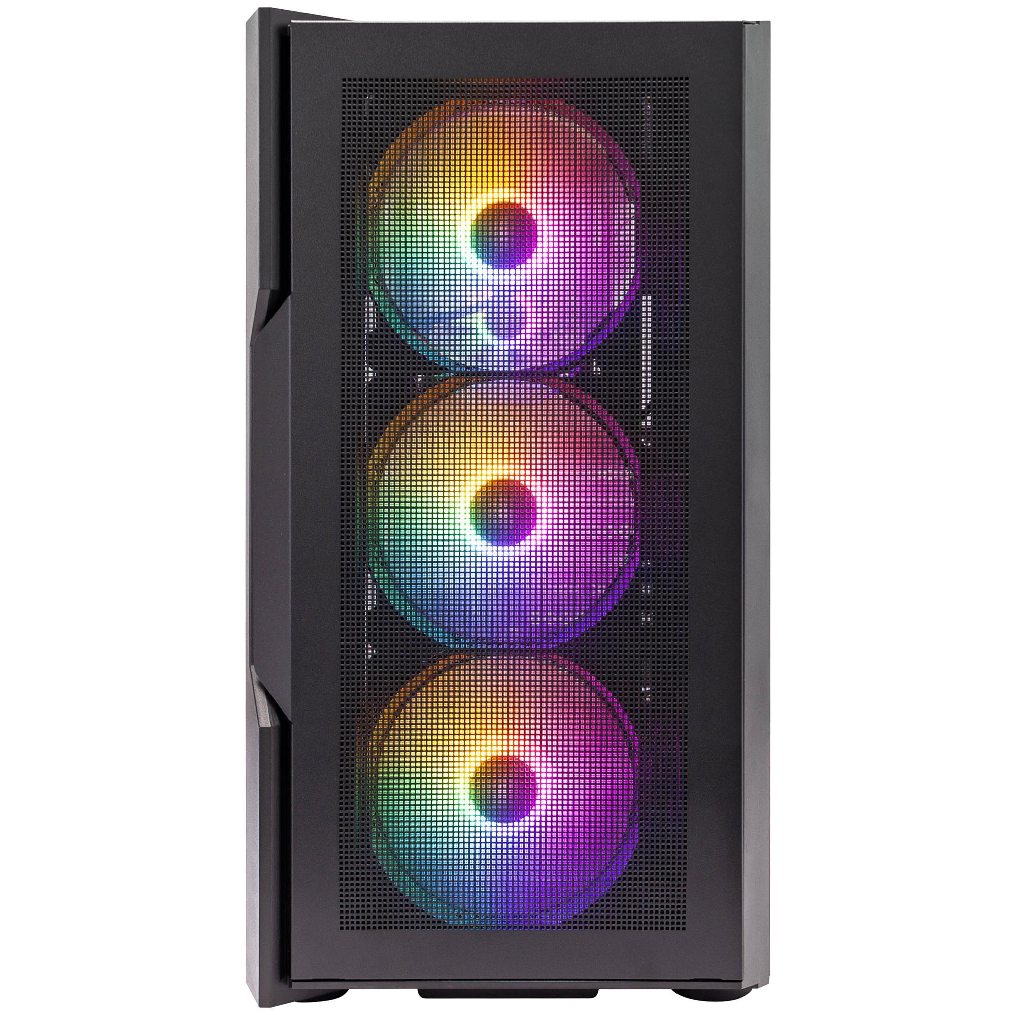 Корпус 1stPlayer T7-P-BK-4F1 Black 750W (T7-P-BK-4F1-PS-750FK-EU) фото2