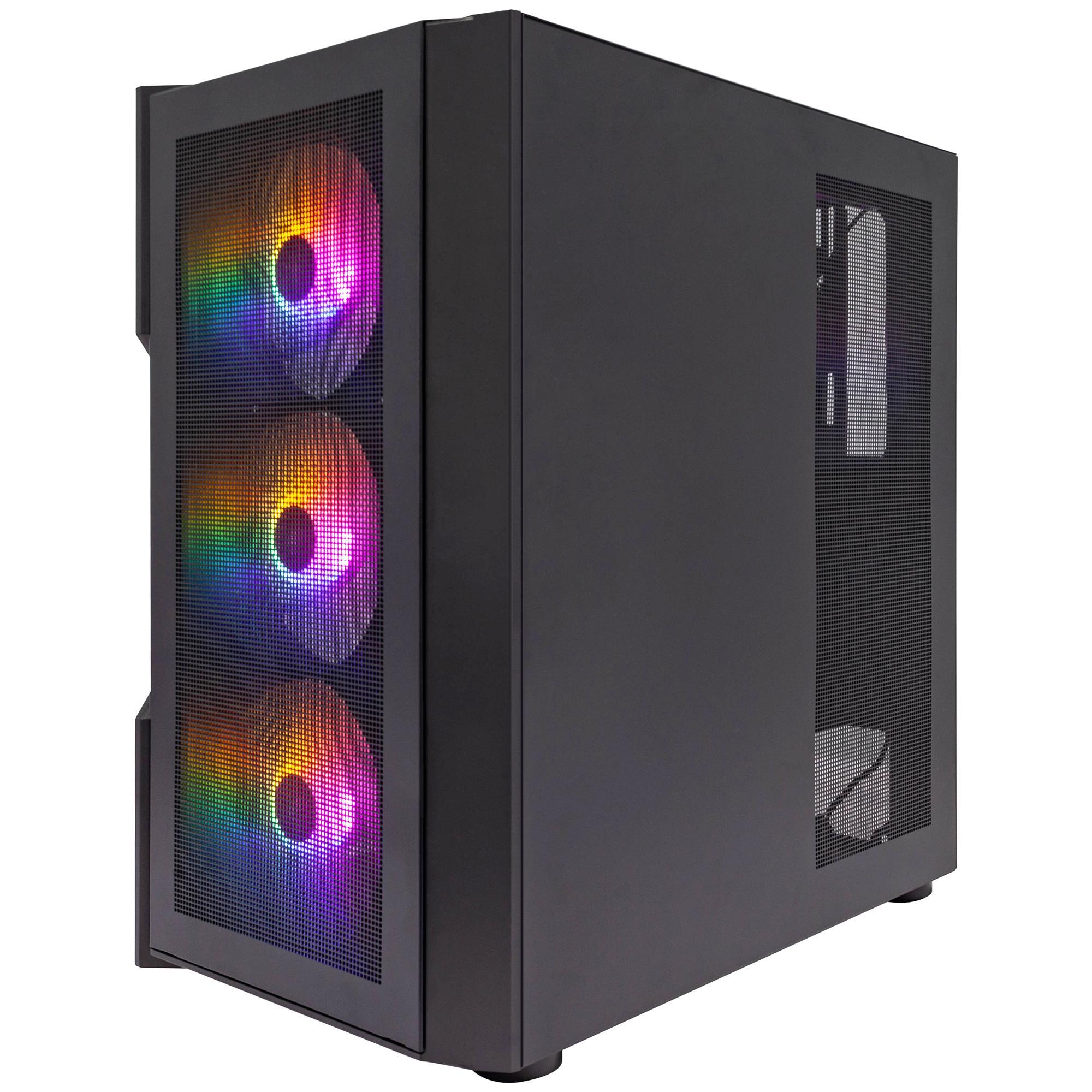 Корпус 1stPlayer T7-P-BK-4F1 Black 750W (T7-P-BK-4F1-PS-750FK-EU) фото3