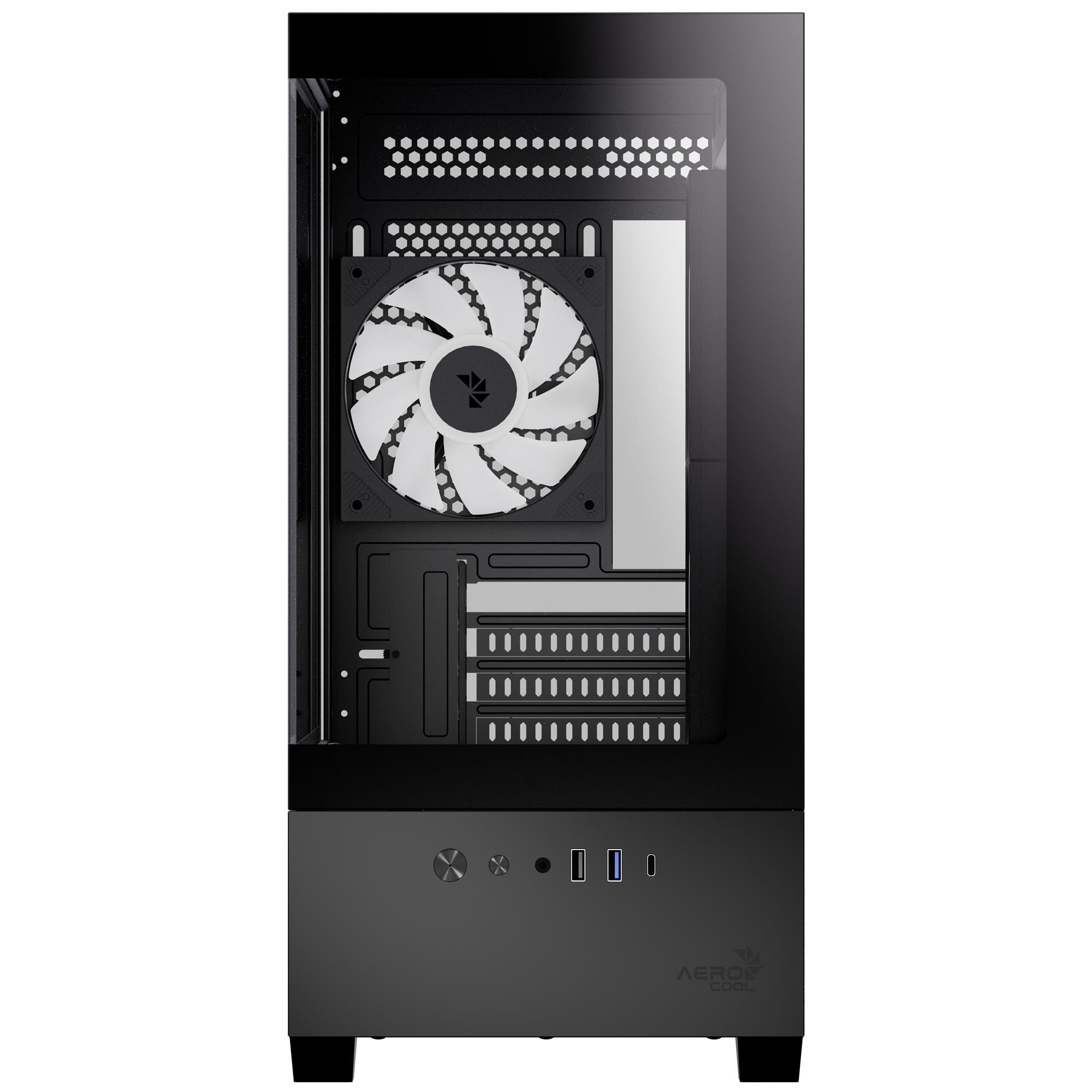 Корпус AeroCool P300D Digi-G-BK-v1 Black (ACCS-PN05033.11) фото3