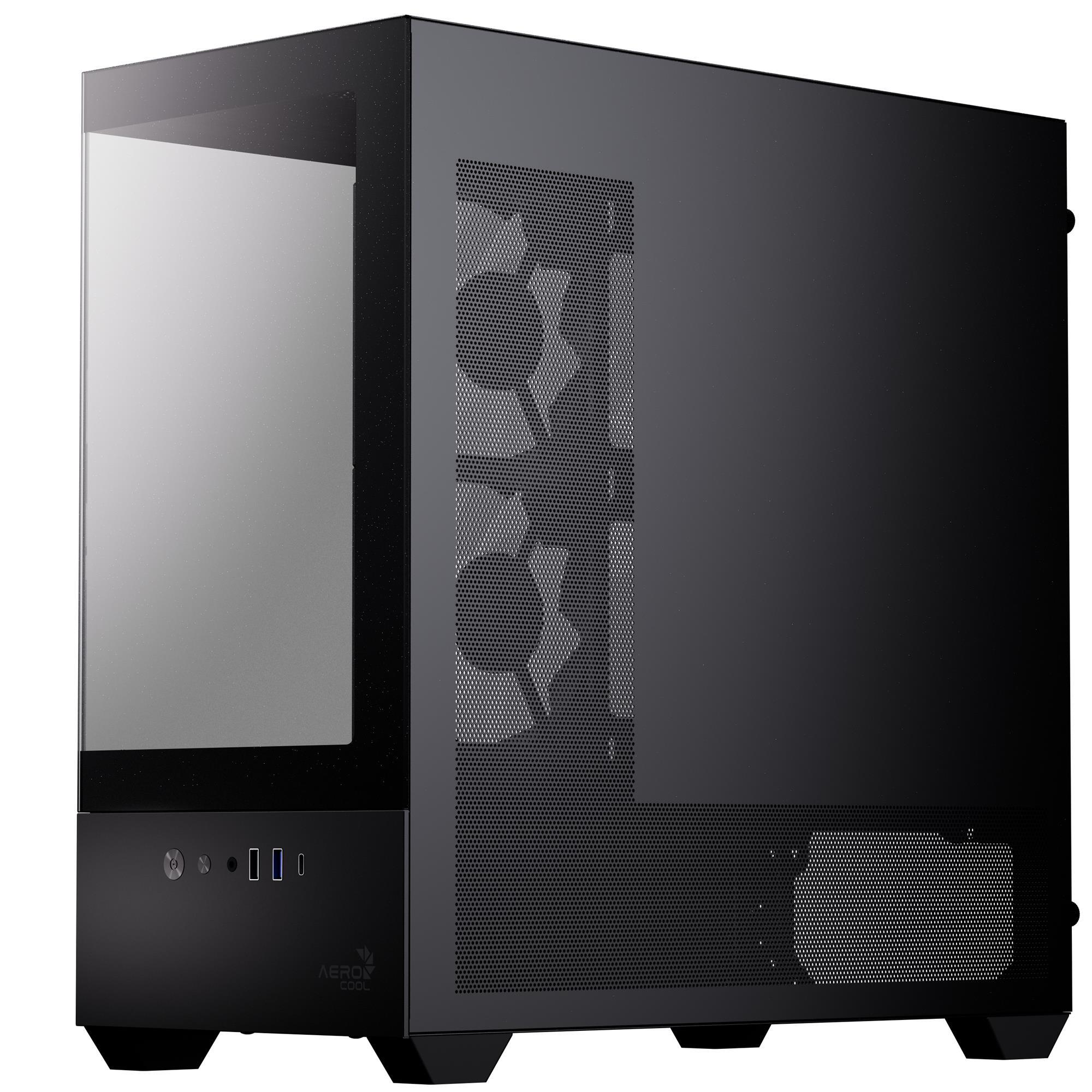 Корпус AeroCool P300D Digi-G-BK-v1 Black (ACCS-PN05033.11) фото4