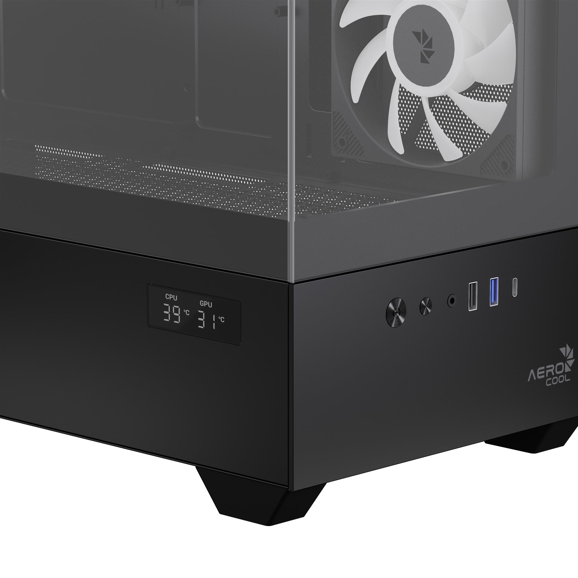 Корпус AeroCool P300D Digi-G-BK-v1 Black (ACCS-PN05033.11) фото7