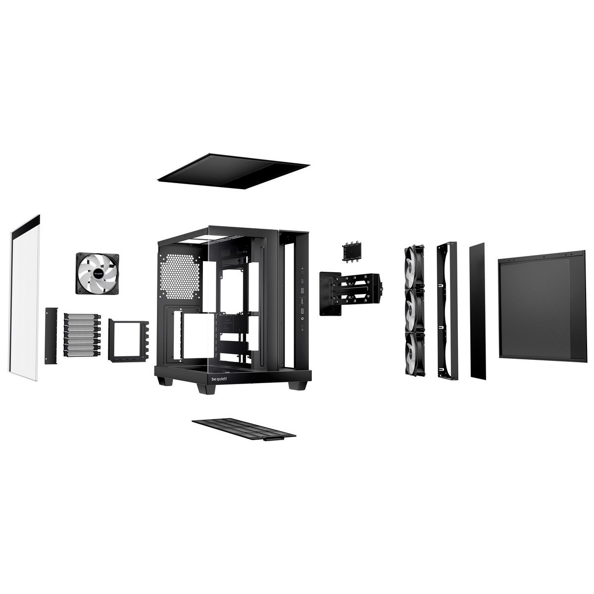 Корпус be quiet! Light Base 500 LX Black (BGW85) без БЖ фото