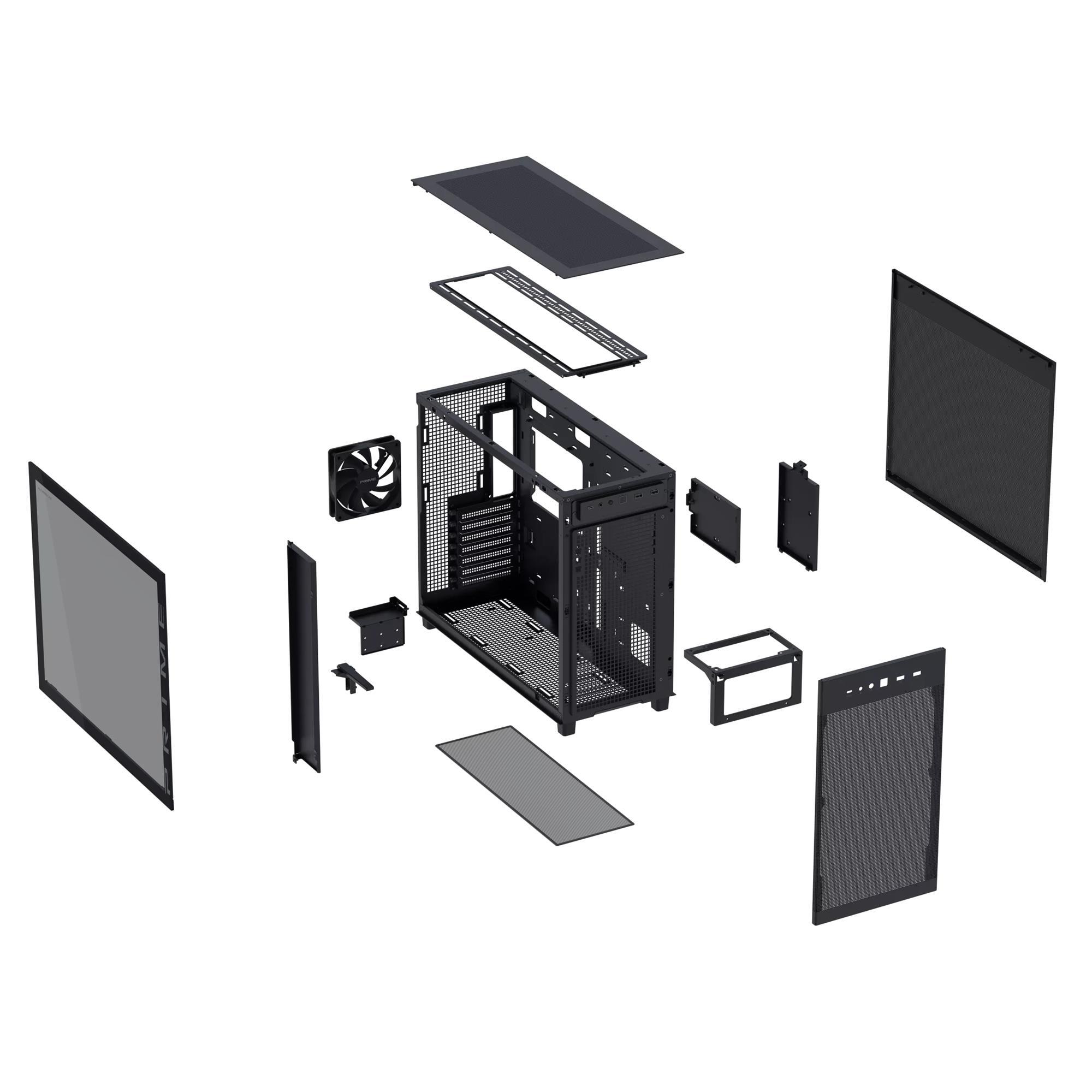 Корпус Asus Prime AP303 TG Black (90DC00V0-B39010) фото