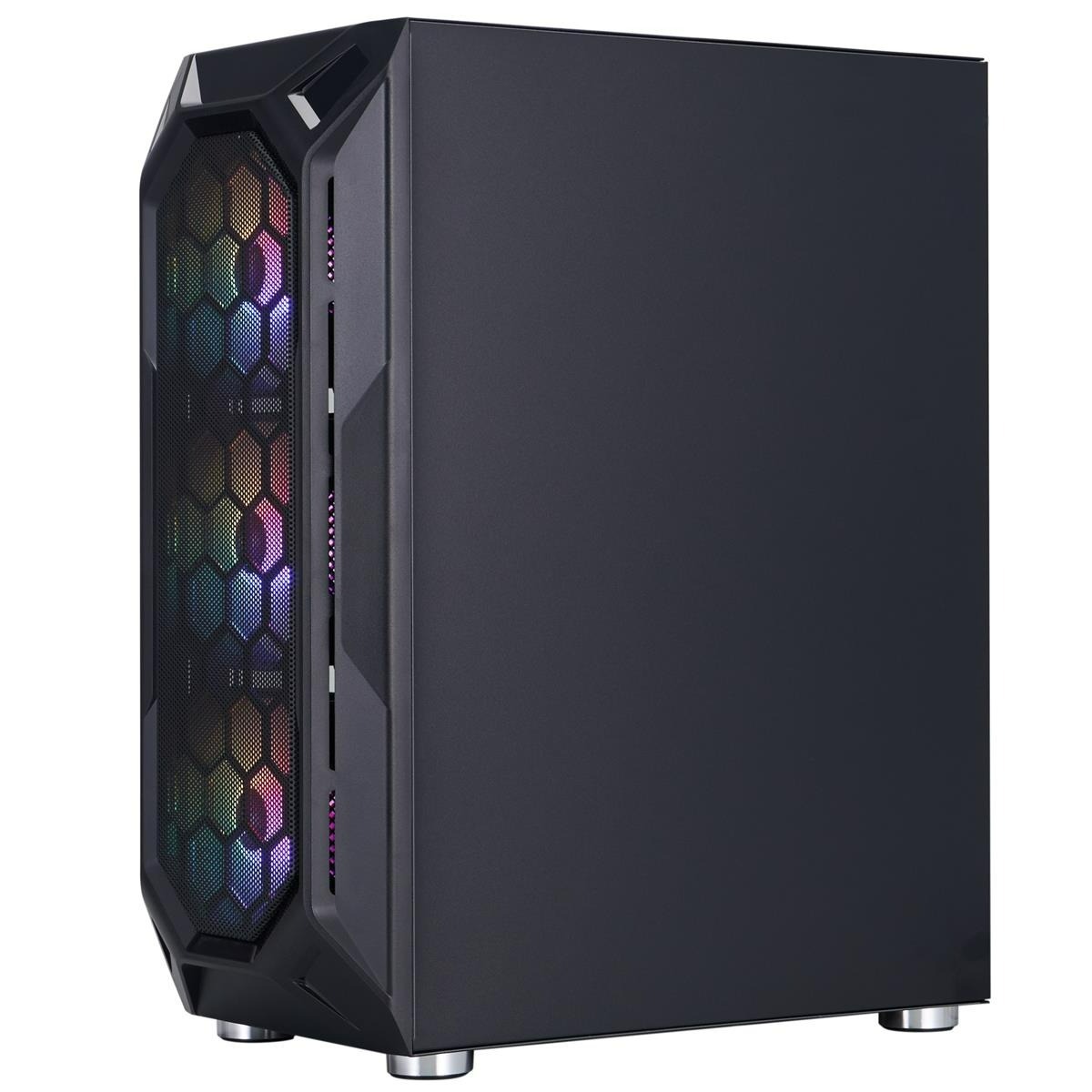 Корпус 1stPlayer X6-BK-4F1 Black без БЖ фото6