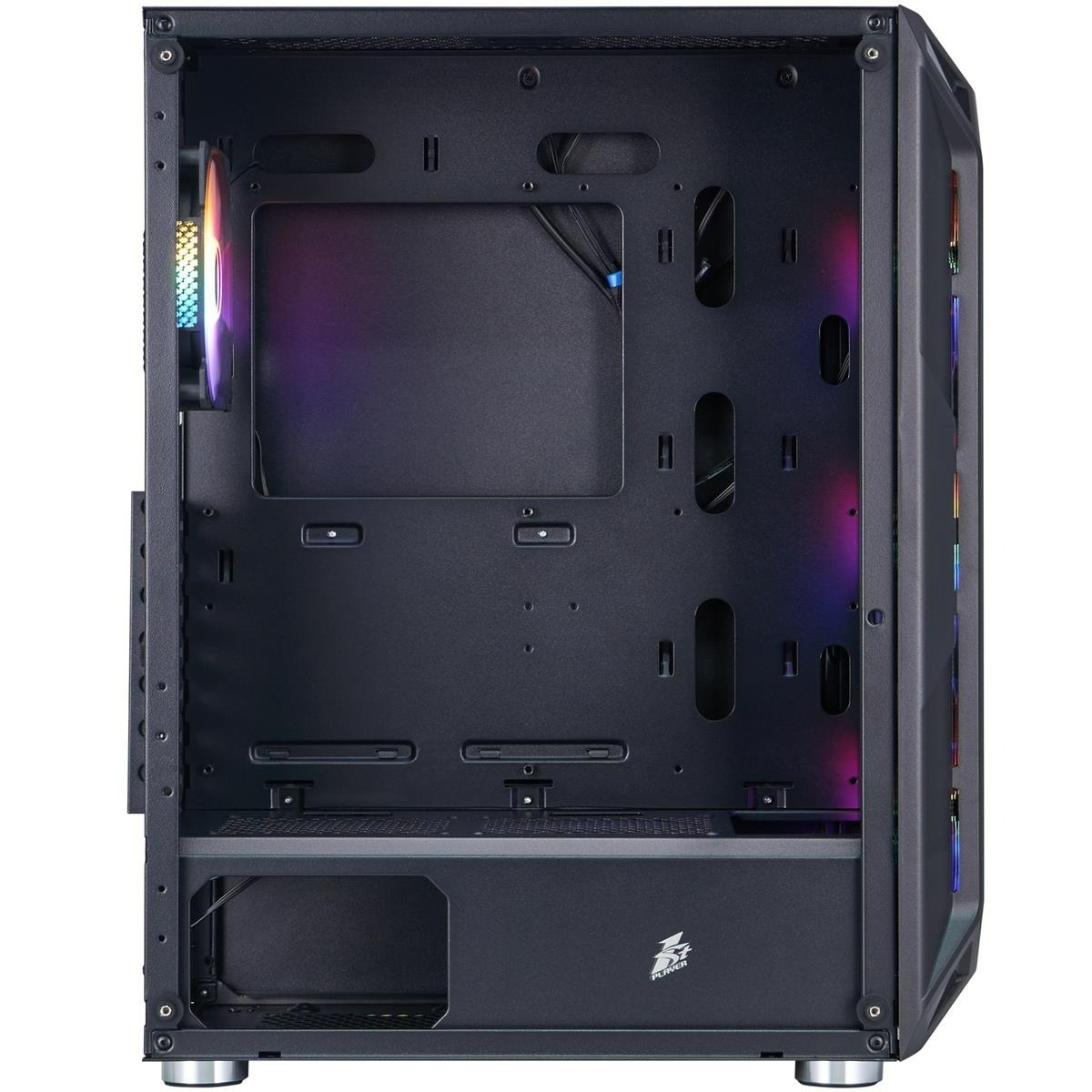 Корпус 1stPlayer X6-BK-4F1 Black без БЖ фото7