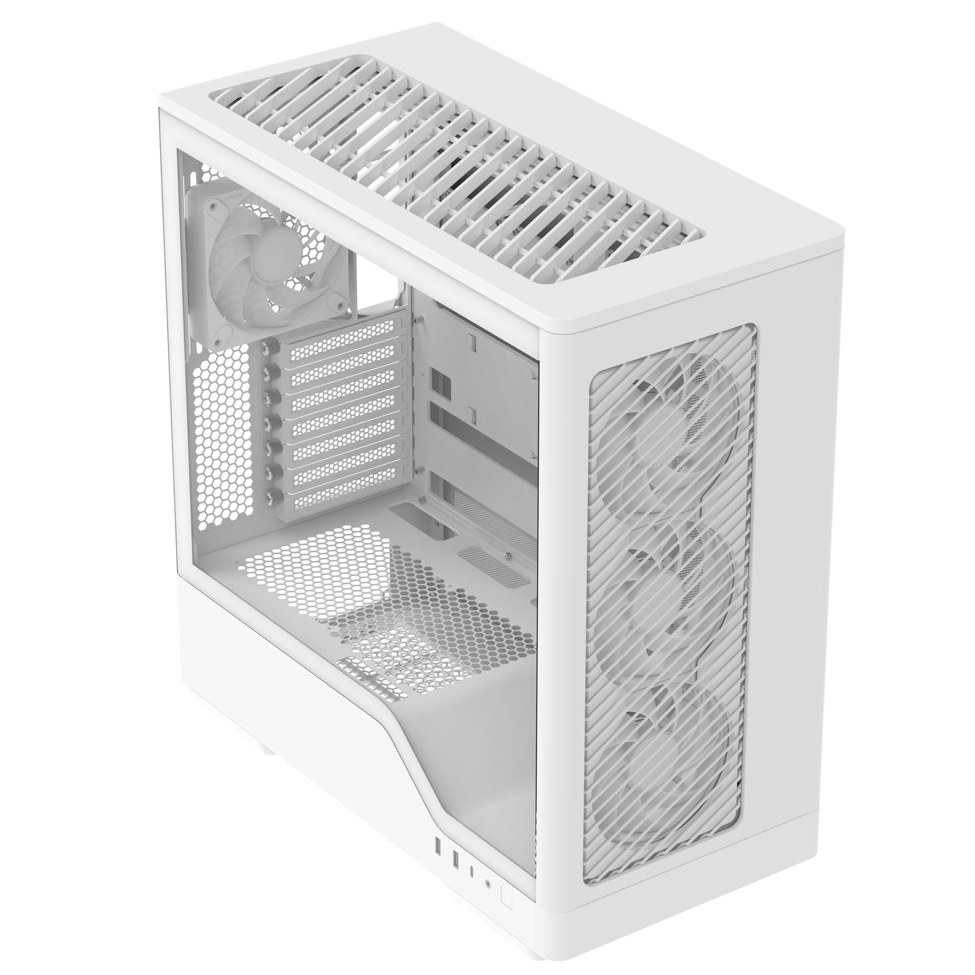 Корпус AeroCool D520A-WT-v1 White (ACCM-DS05143.21) фото4
