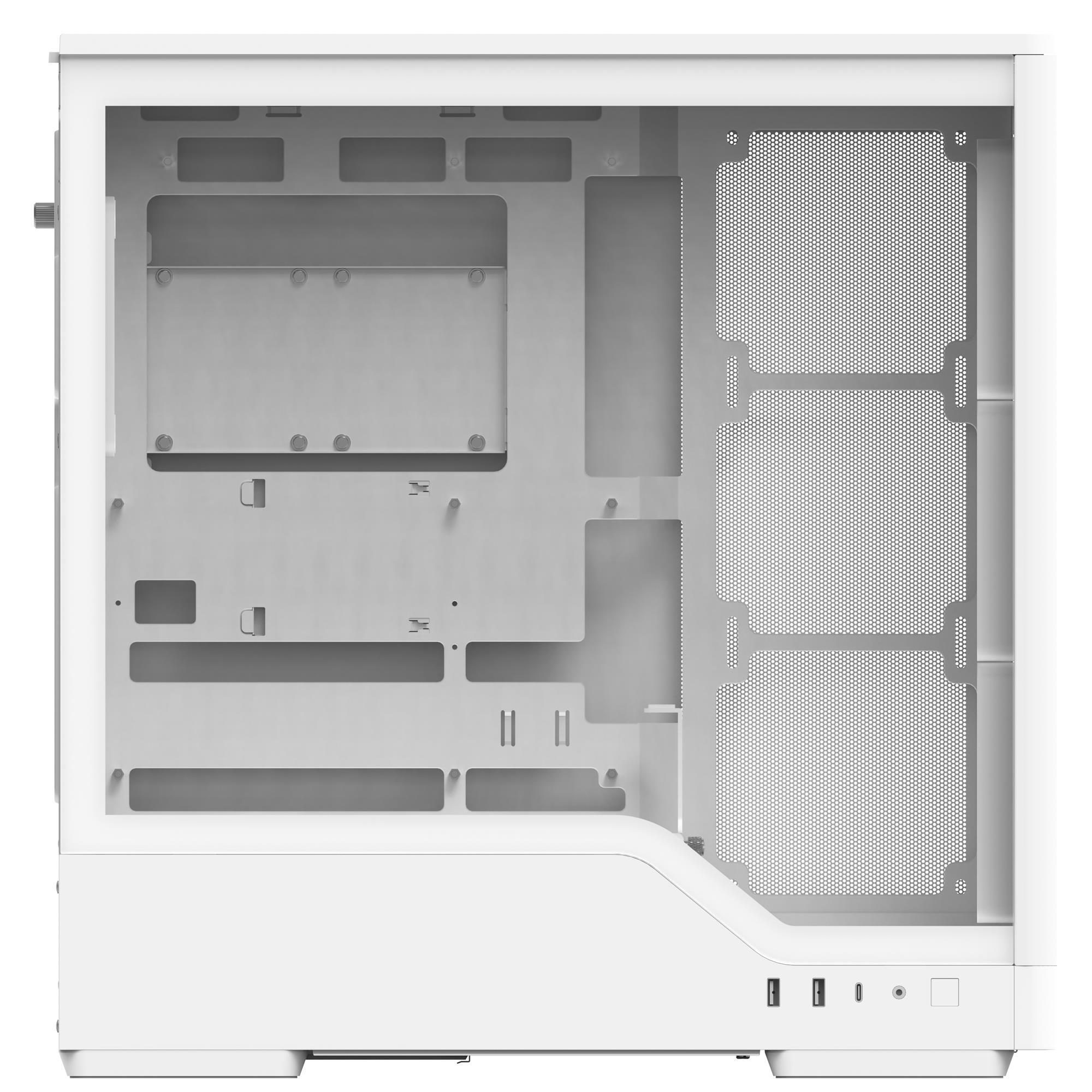 Корпус AeroCool D520A-WT-v1 White (ACCM-DS05143.21) фото5