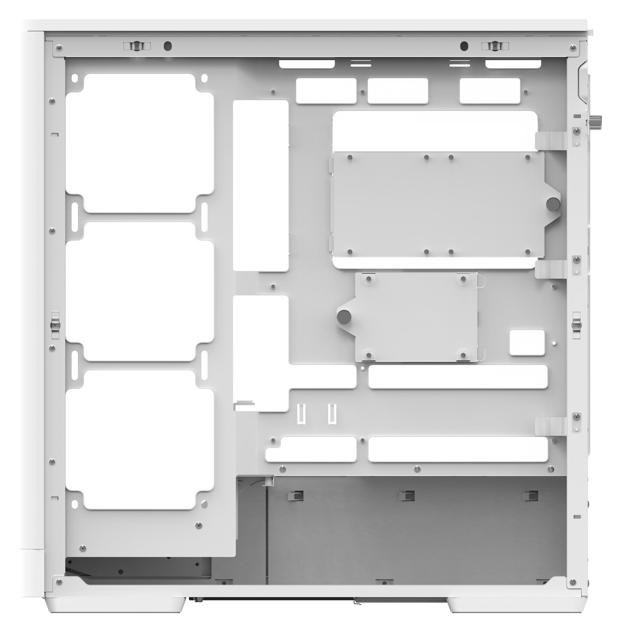 Корпус AeroCool D520A-WT-v1 White (ACCM-DS05143.21) фото7